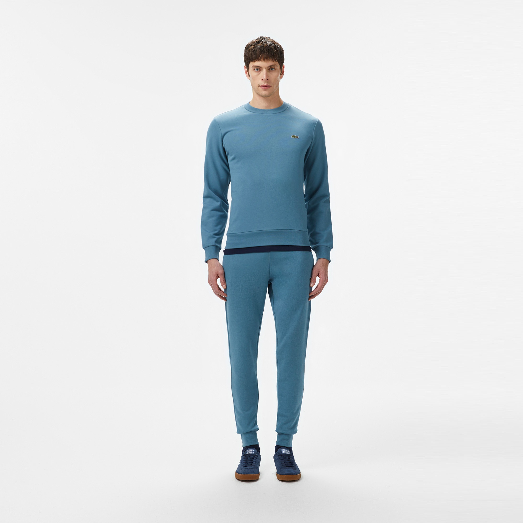 Lacoste Erkek Slim Fit Organik Pamuk Mavi Eşofman Altı