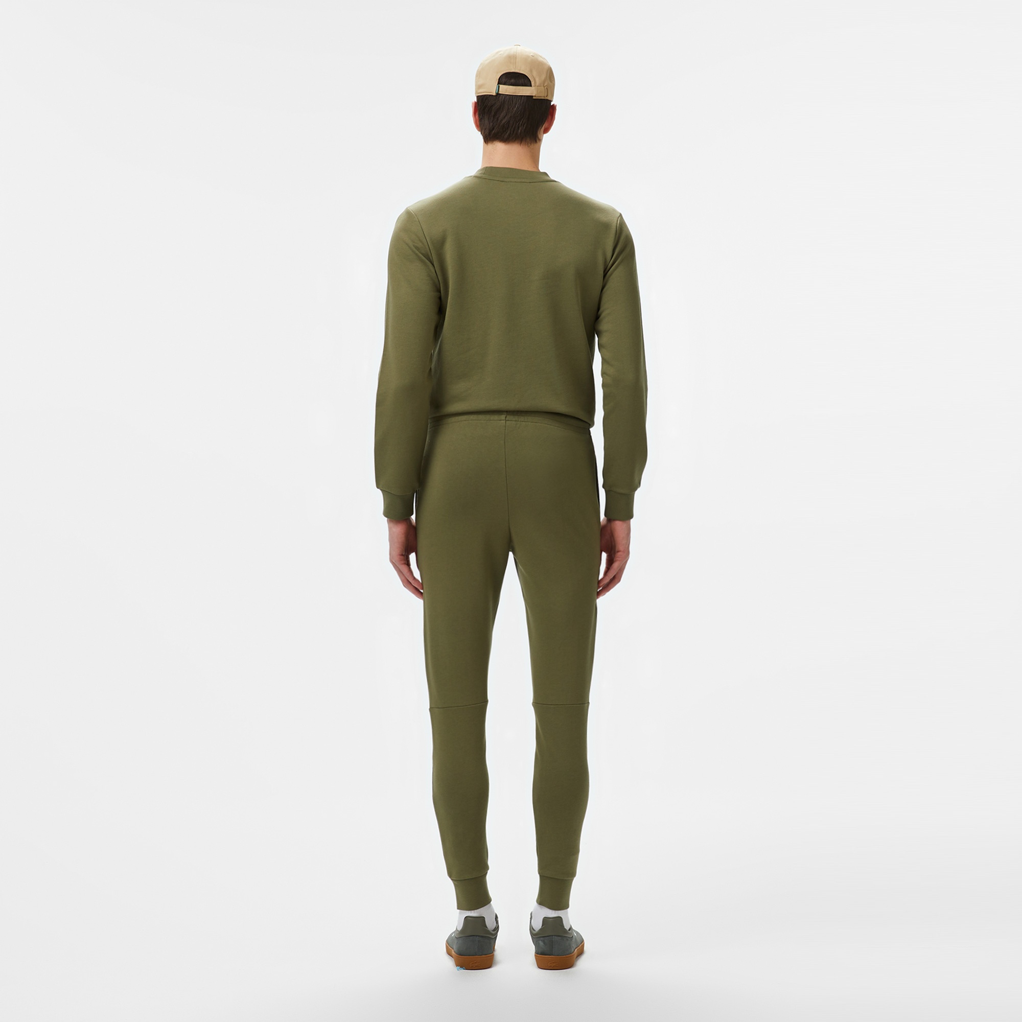 Lacoste Erkek Slim Fit Organik Pamuk Haki Eşofman Altı