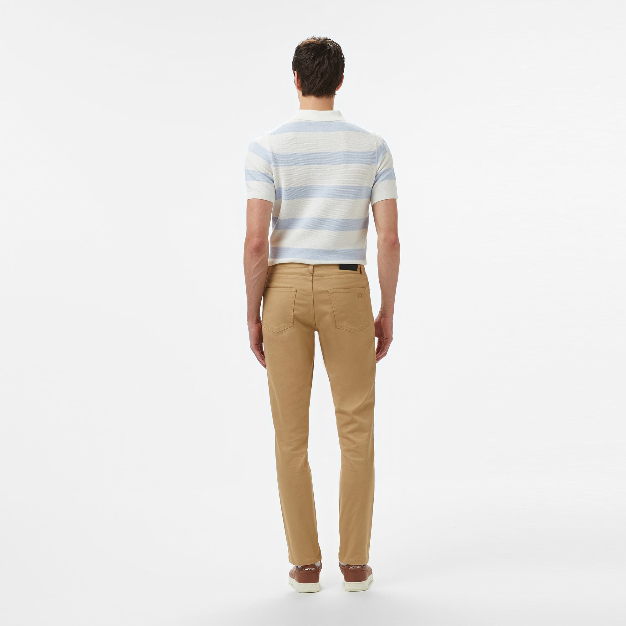 Erkek Slim Fit Bej Pantolon