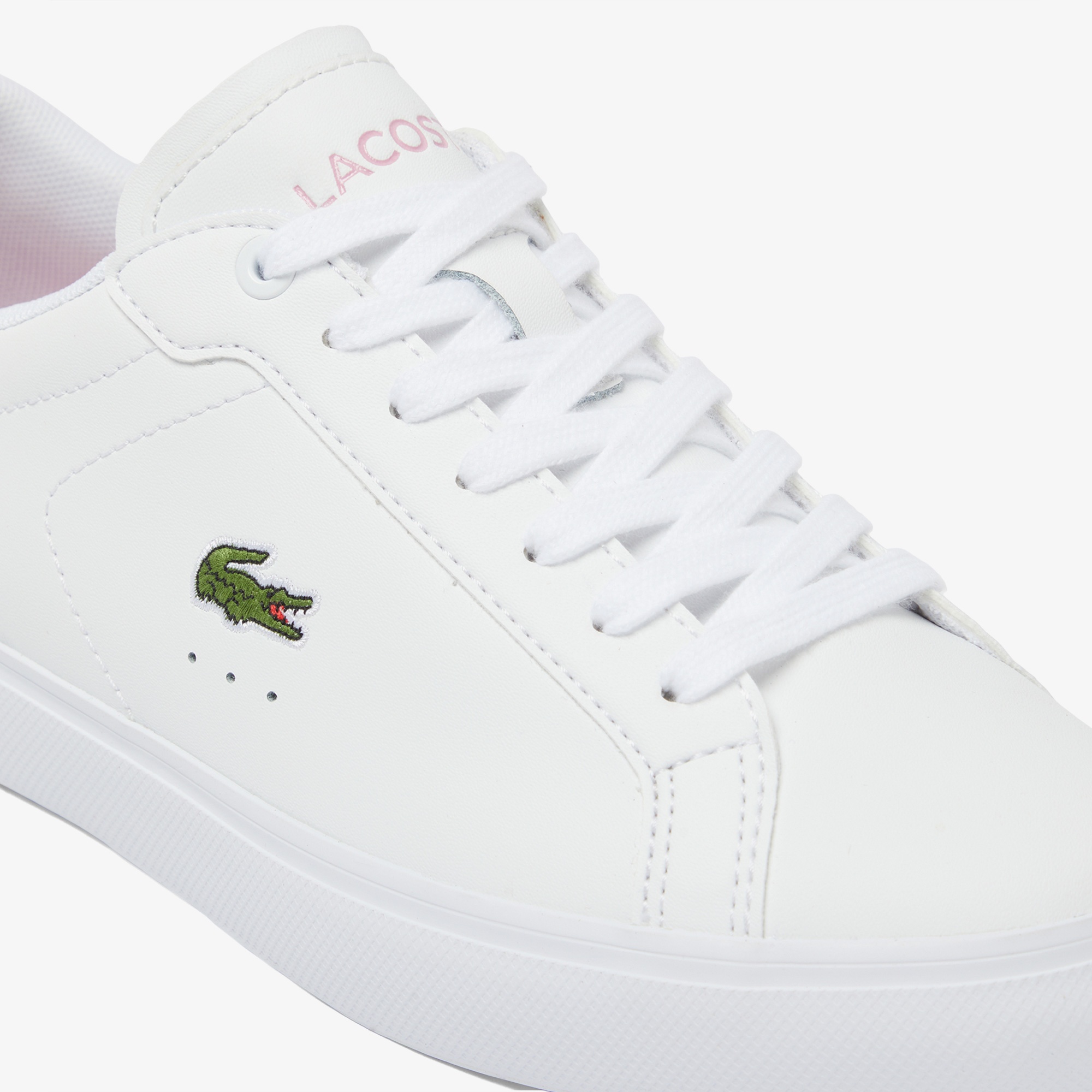 Lacoste Powercourt 2.0 Kadın Beyaz Sneaker