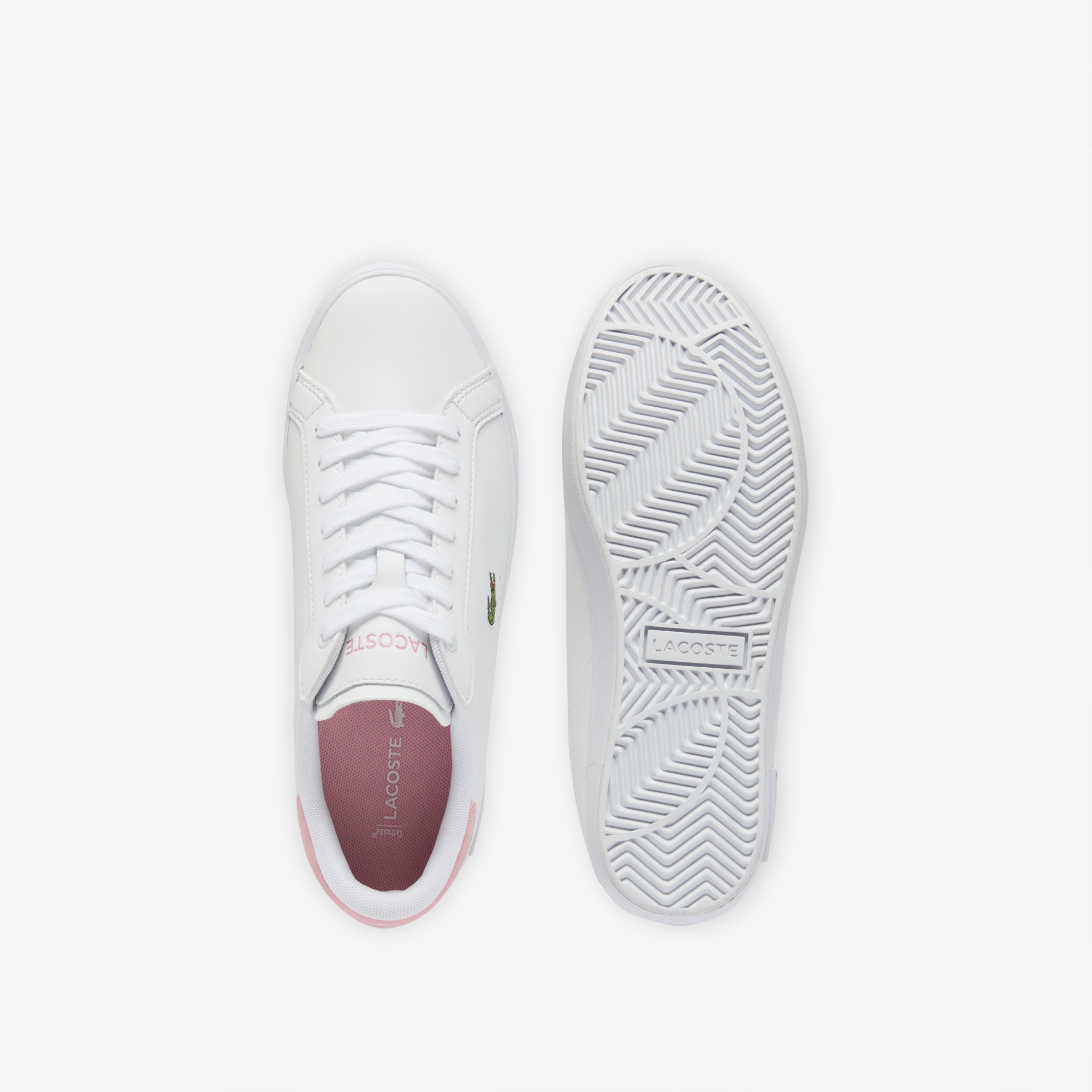 Lacoste Powercourt 2.0 Kadın Beyaz Sneaker