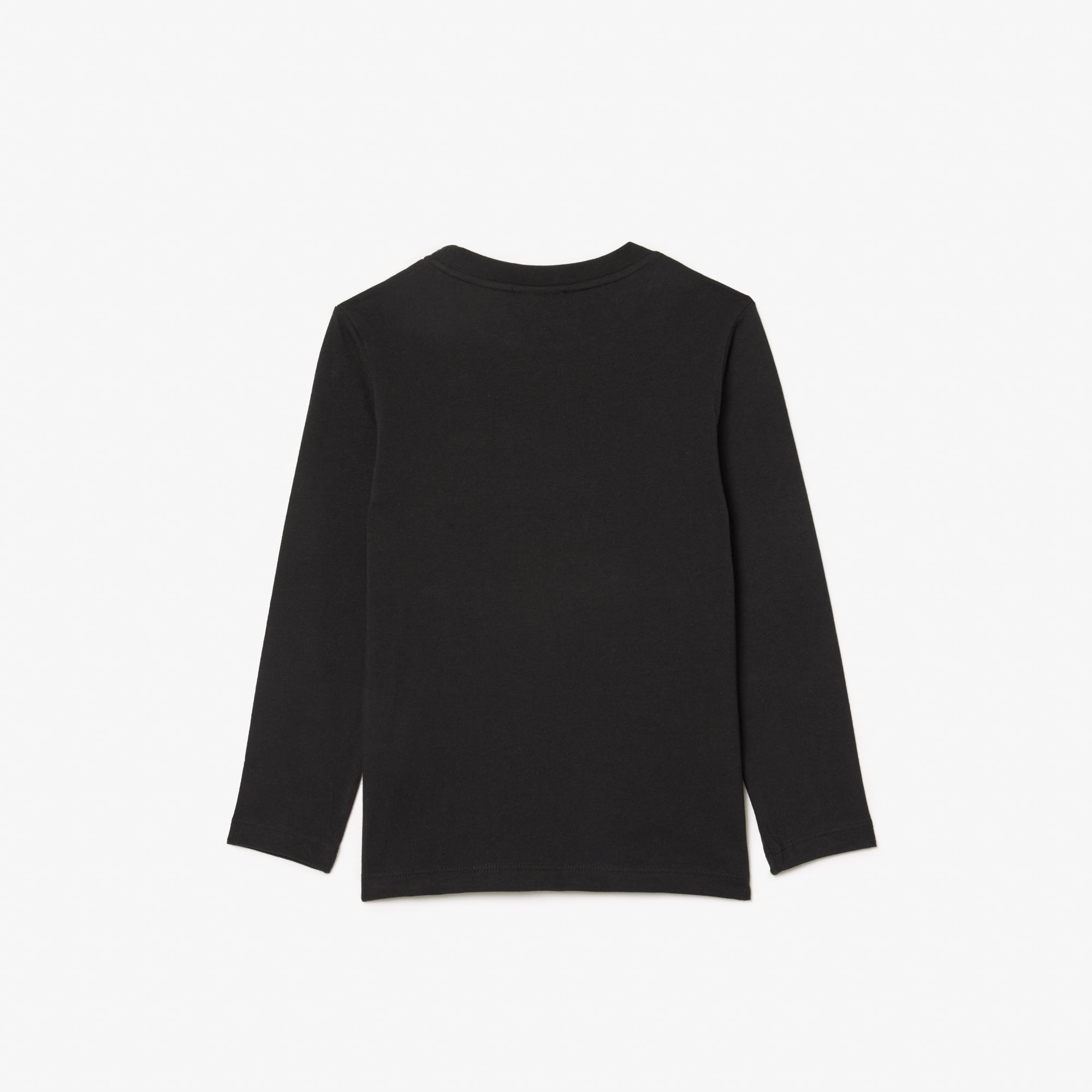 Çocuk Uzun Kollu Bisiklet Yaka Siyah T-Shirt