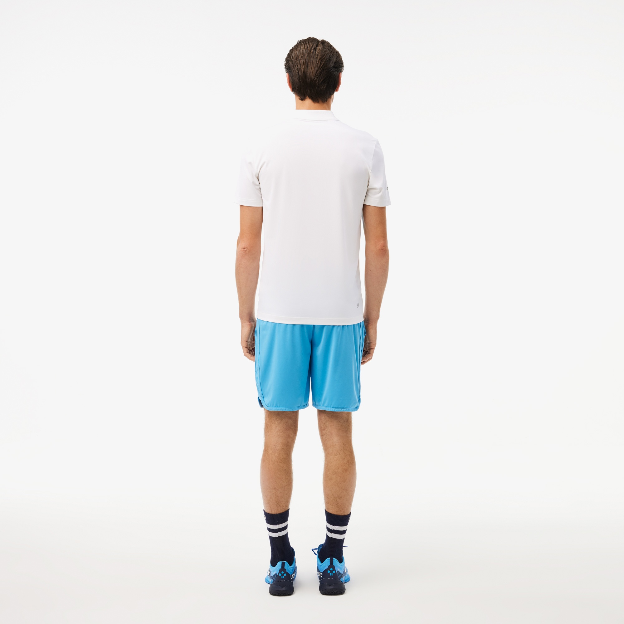 Lacoste x DANIIL MEDVEDEV Erkek Regular Fit Mavi Şort