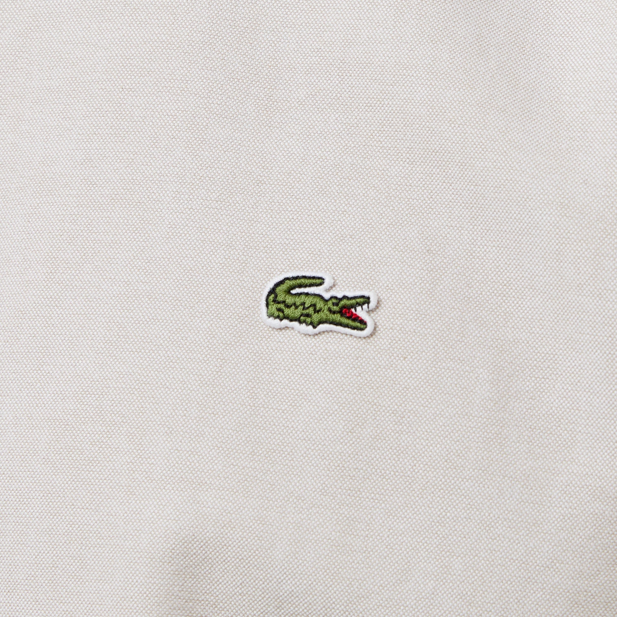 Lacoste Erkek Slim Fit Düğmeli Yaka Gri Gömlek