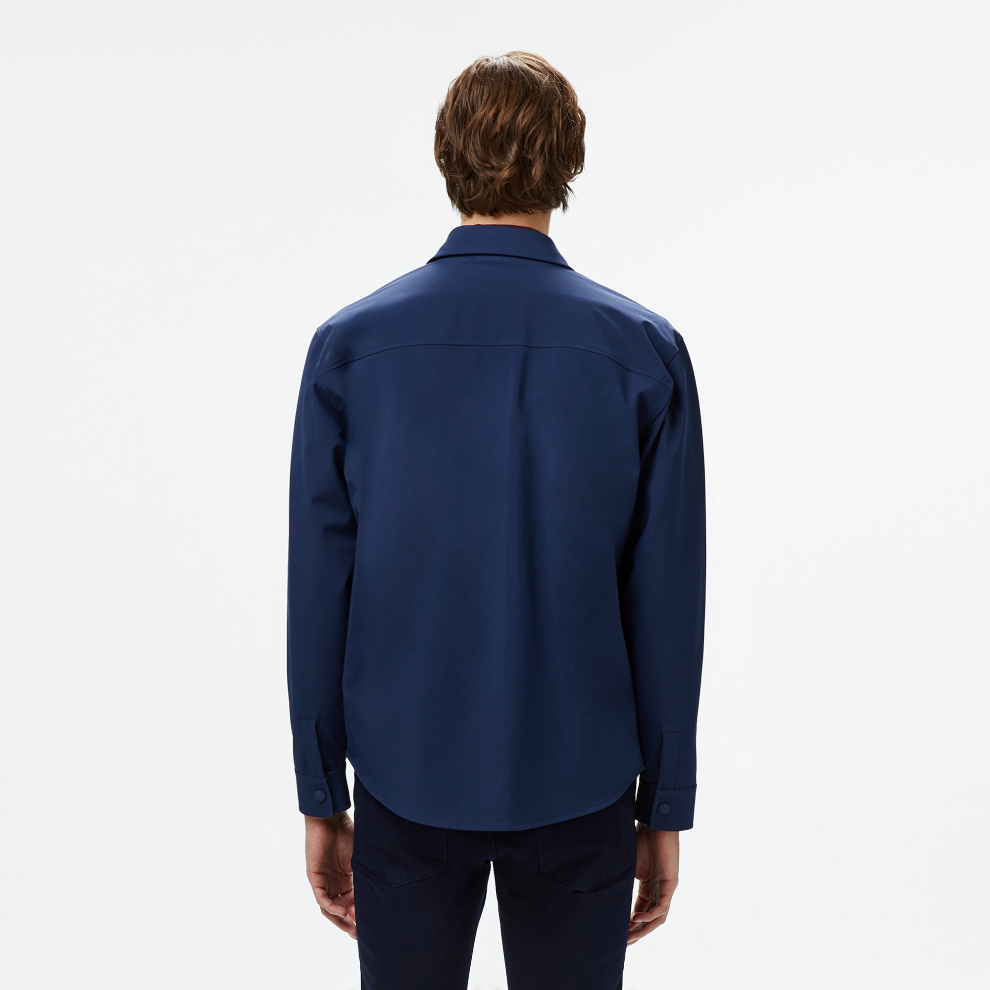 Lacoste Erkek Relaxed Fit Lacivert Gömlek