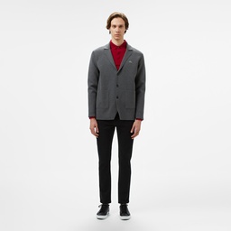 Lacoste Erkek Classic Fit V Yaka Gri Hırka Gri