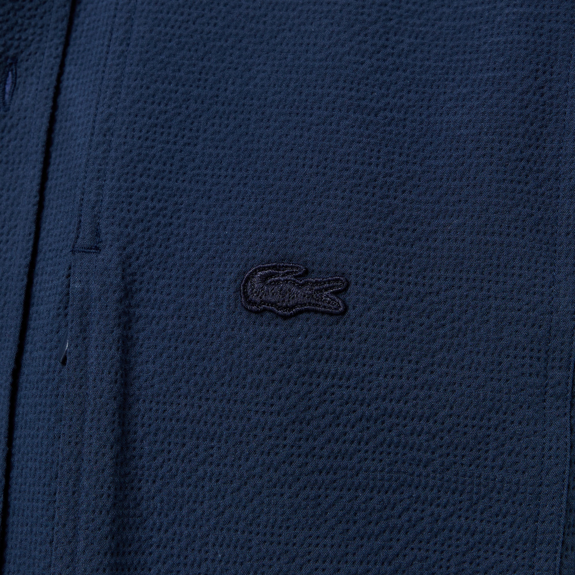 Lacoste Erkek Regular Fit Lacivert Gömlek