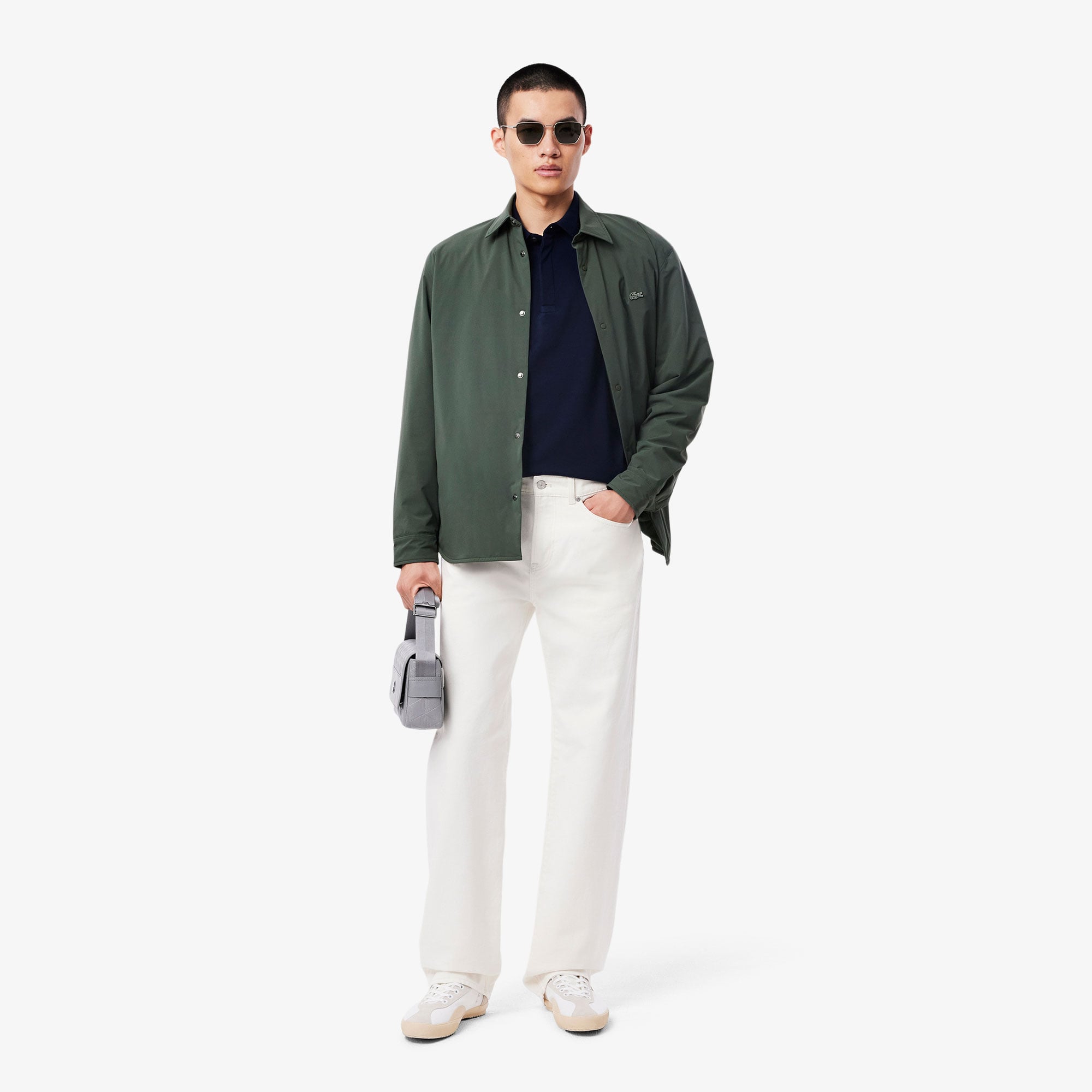 Lacoste Erkek Regular Fit Lacivert Paris Polo görsel 5