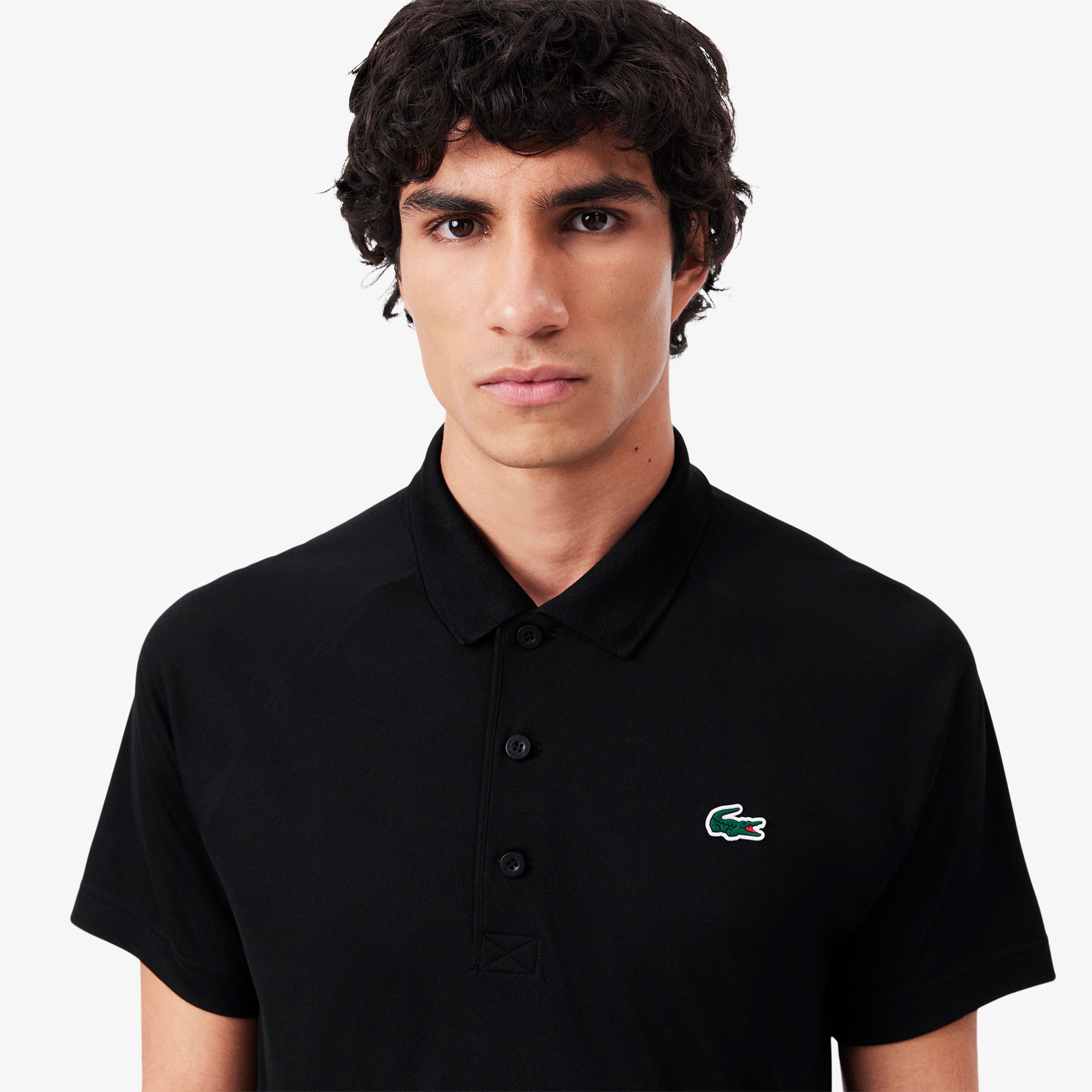 SPORT Erkek Regular Fit Siyah Polo