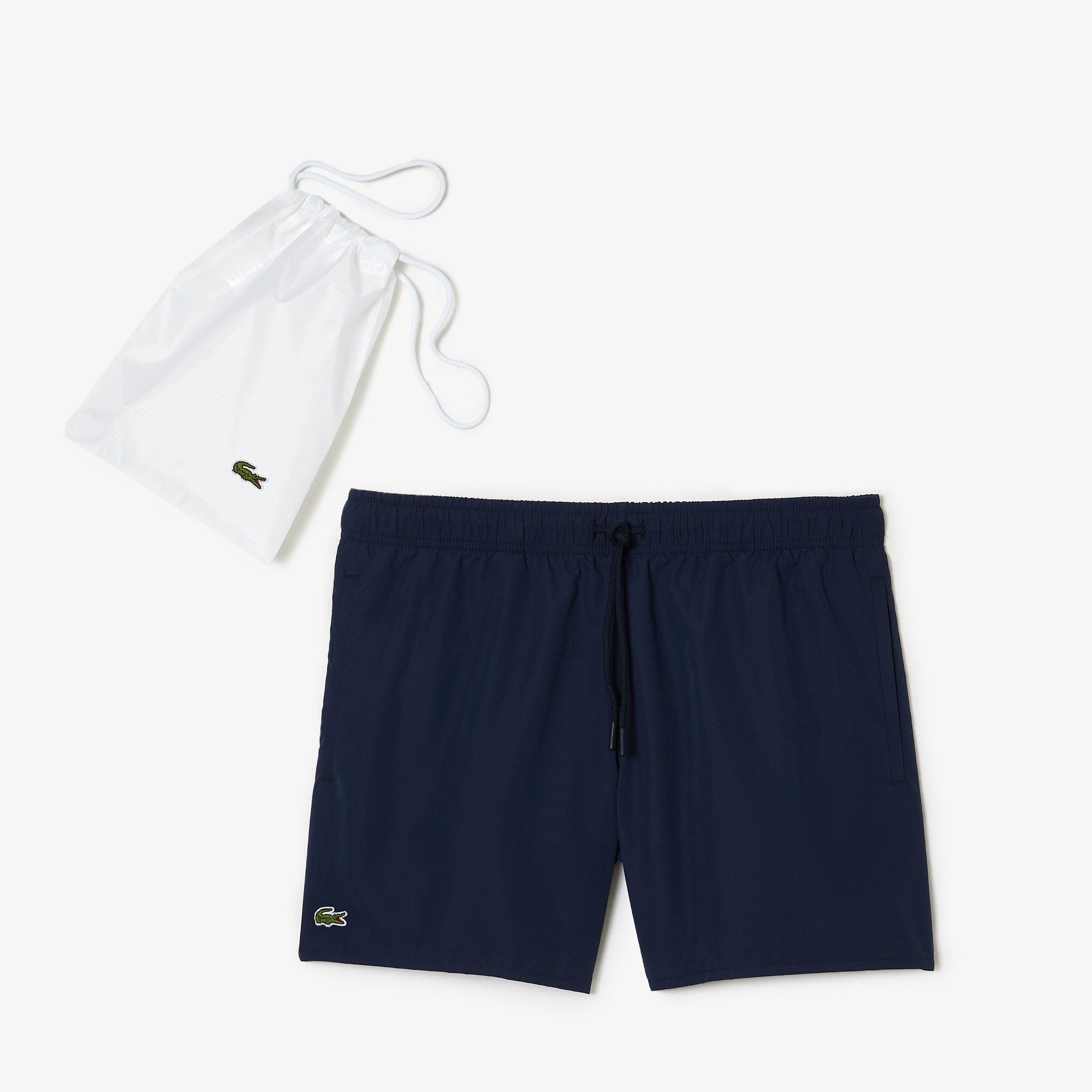 Lacoste Erkek Lacivert Deniz Şortu görsel 8