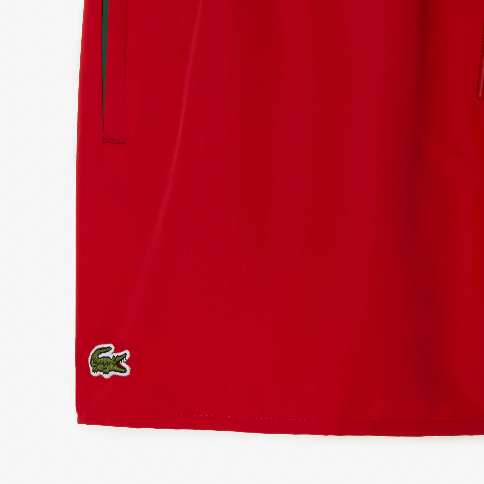 Lacoste Erkek Kırmızı Deniz Şortu görsel 6