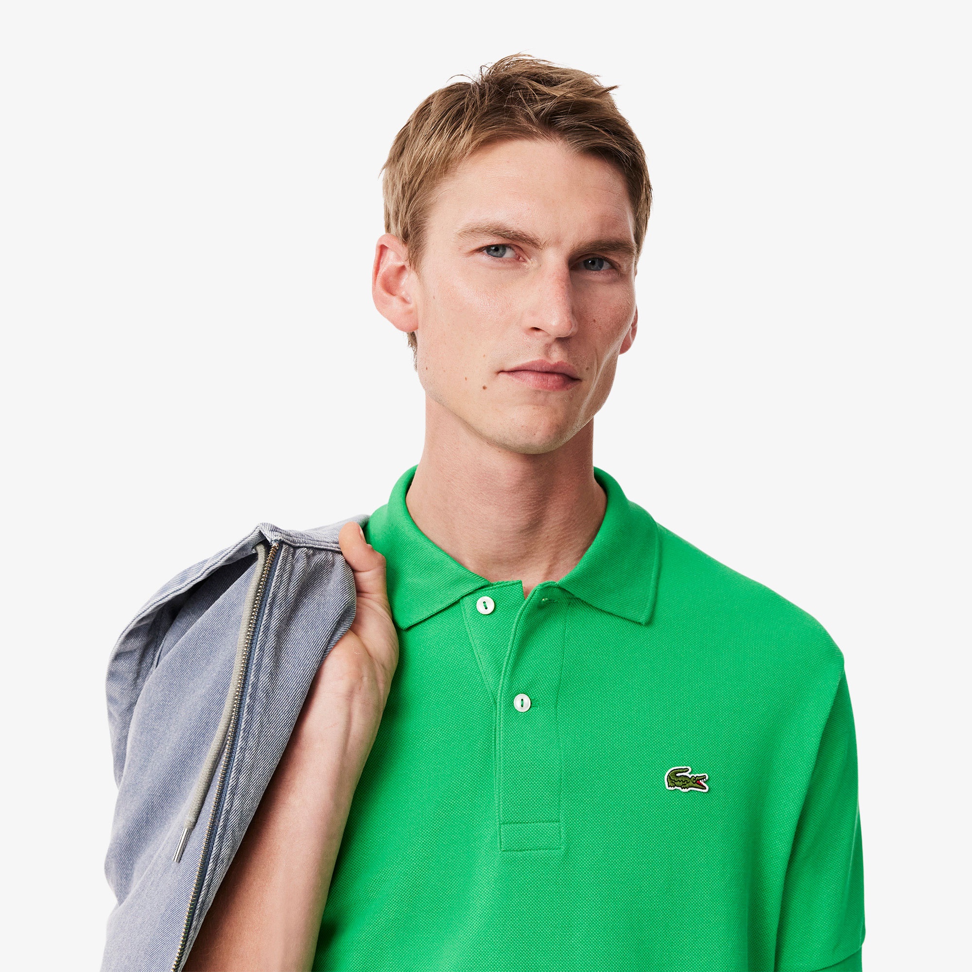 Lacoste L.12.12 Erkek Classic Fit Yeşil Polo