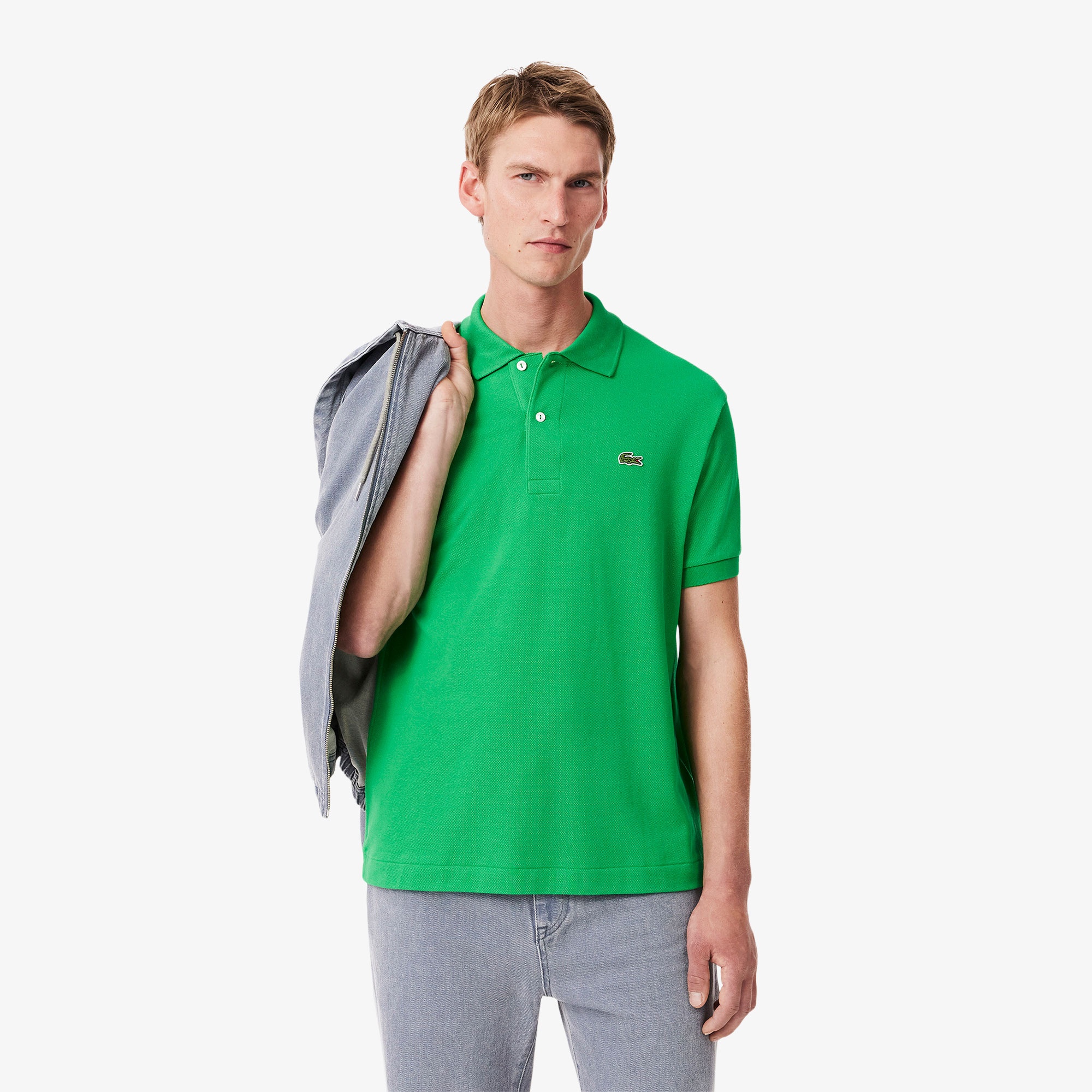 Lacoste L.12.12 Erkek Classic Fit Yeşil Polo