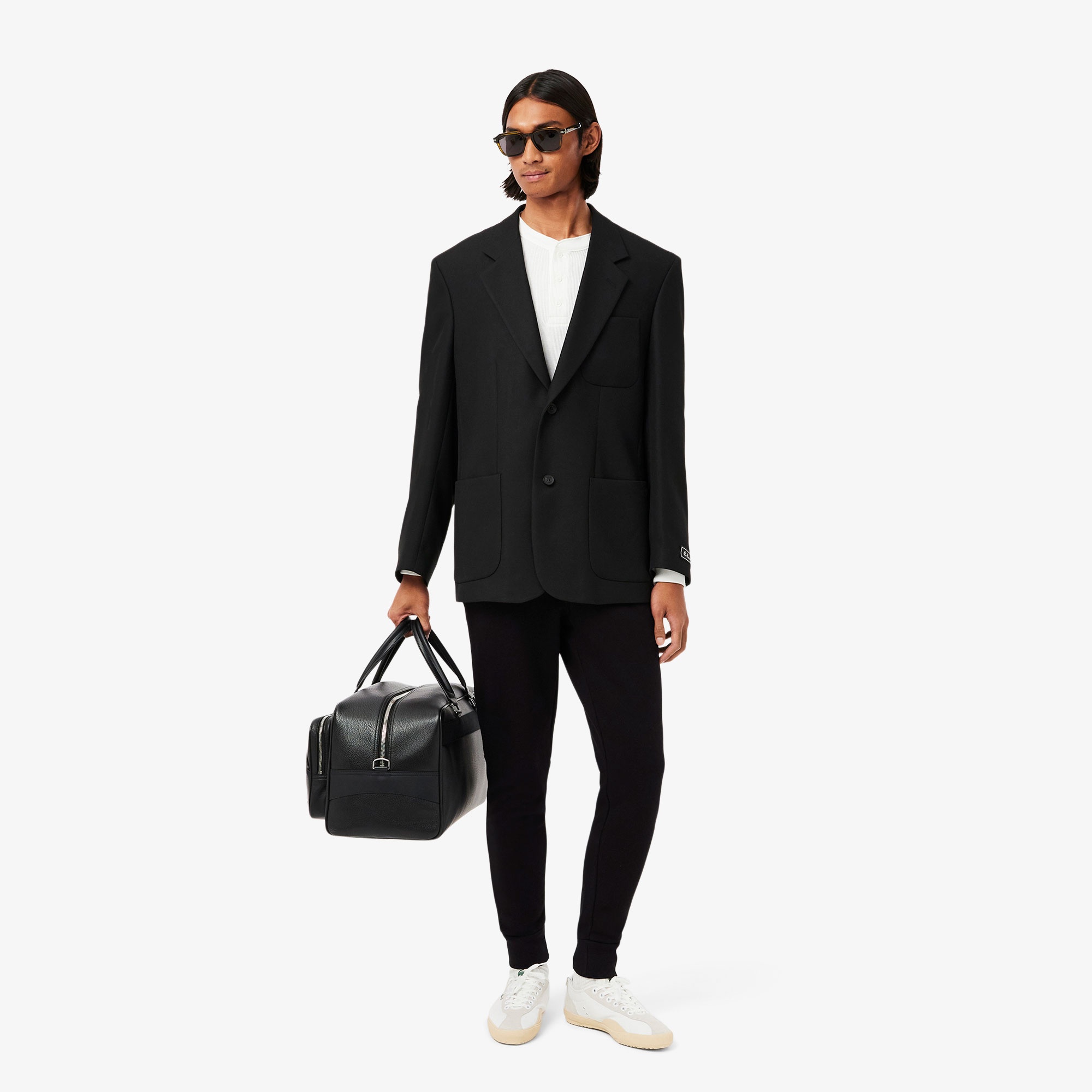 Erkek Slim Fit Siyah Eşofman Altı