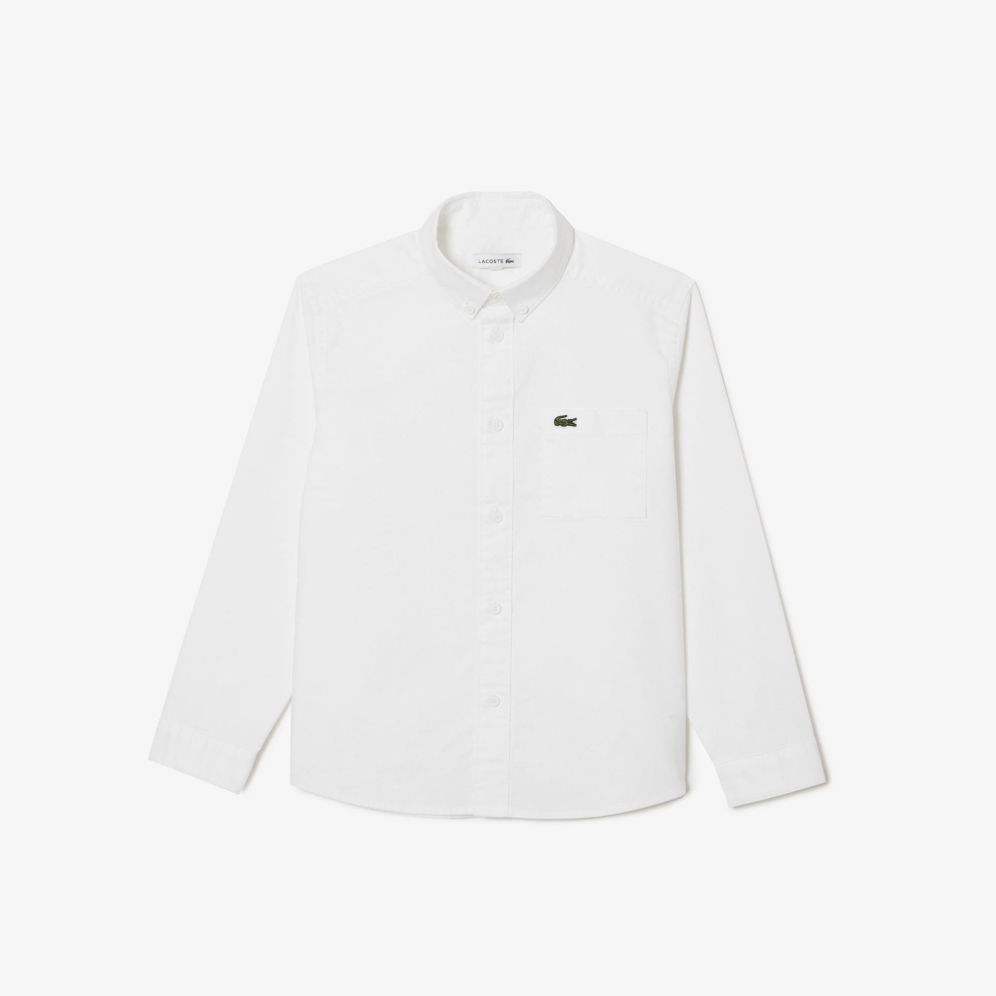 Lacoste Çocuk Uzun Kollu Beyaz Gömlek