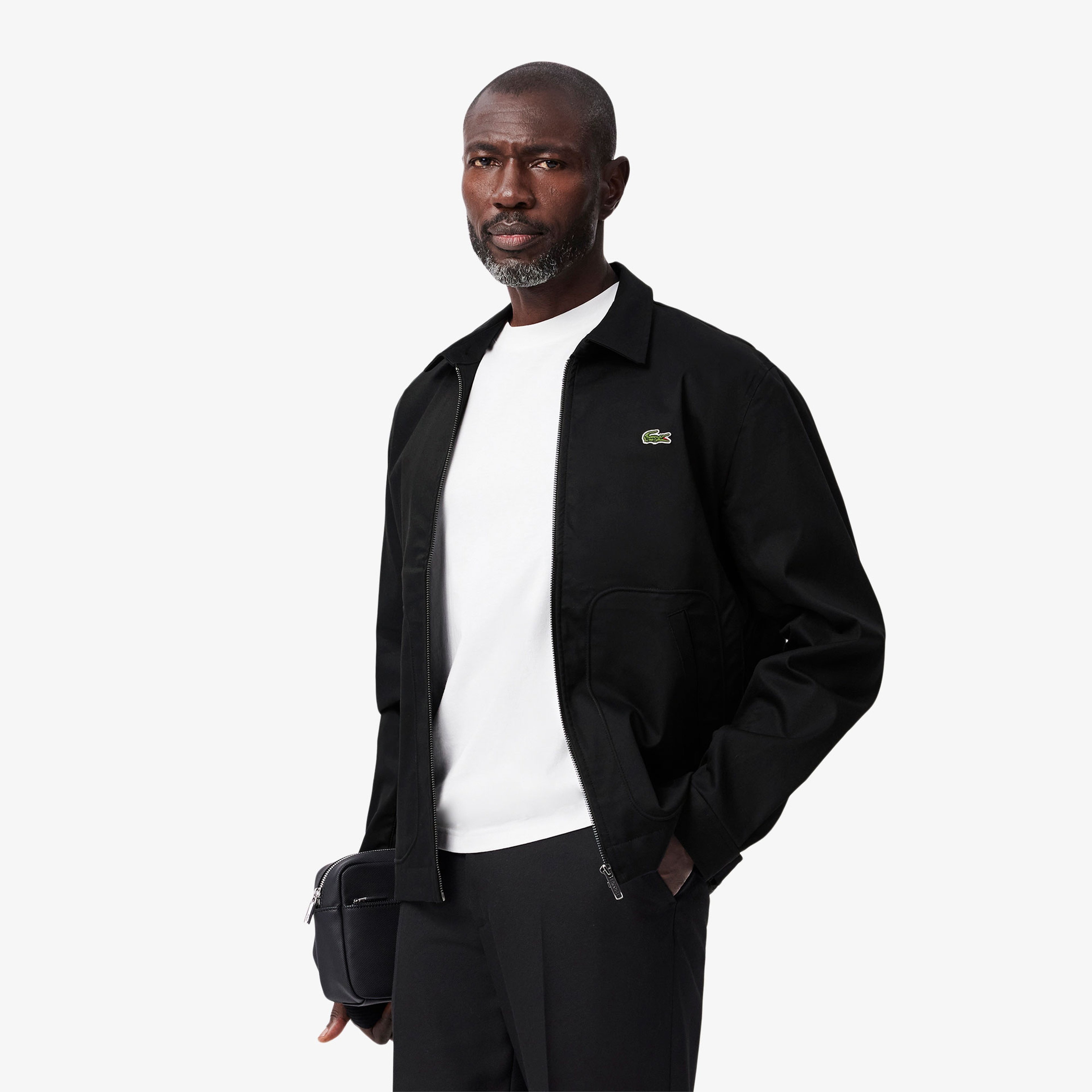 Erkek Gömlek Yaka Siyah Ceket