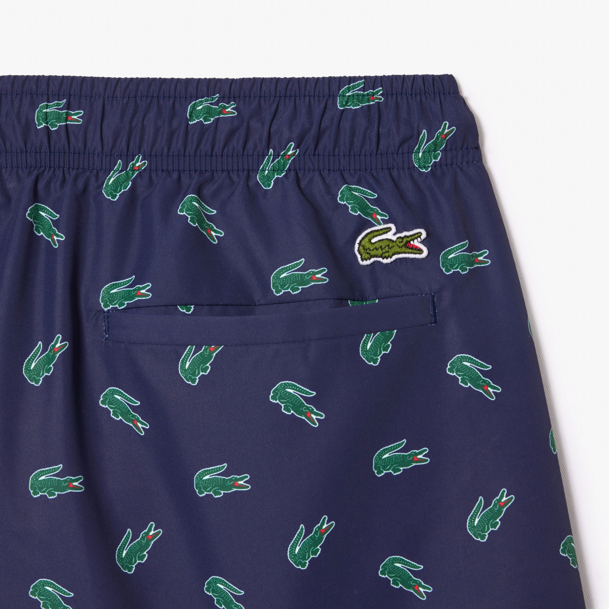 Lacoste Erkek Desenli Lacivert Mayo