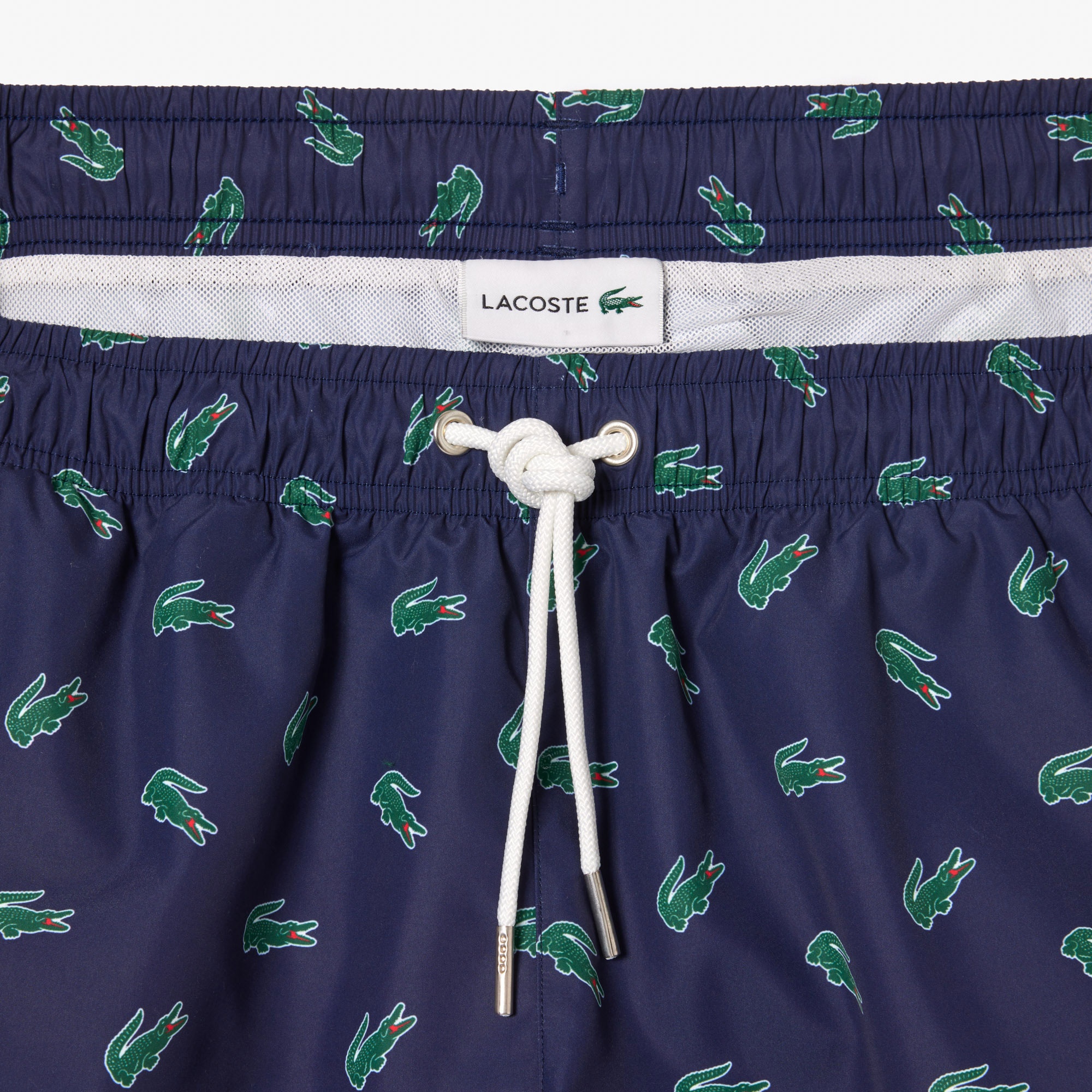 Lacoste Erkek Desenli Lacivert Mayo