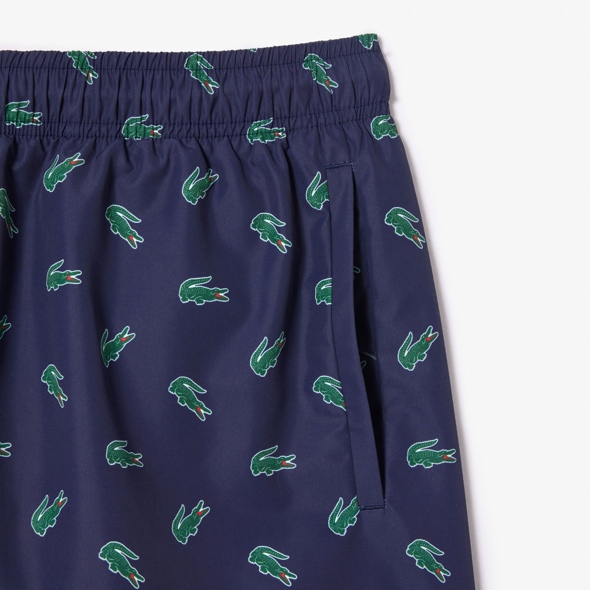 Lacoste Erkek Desenli Lacivert Mayo
