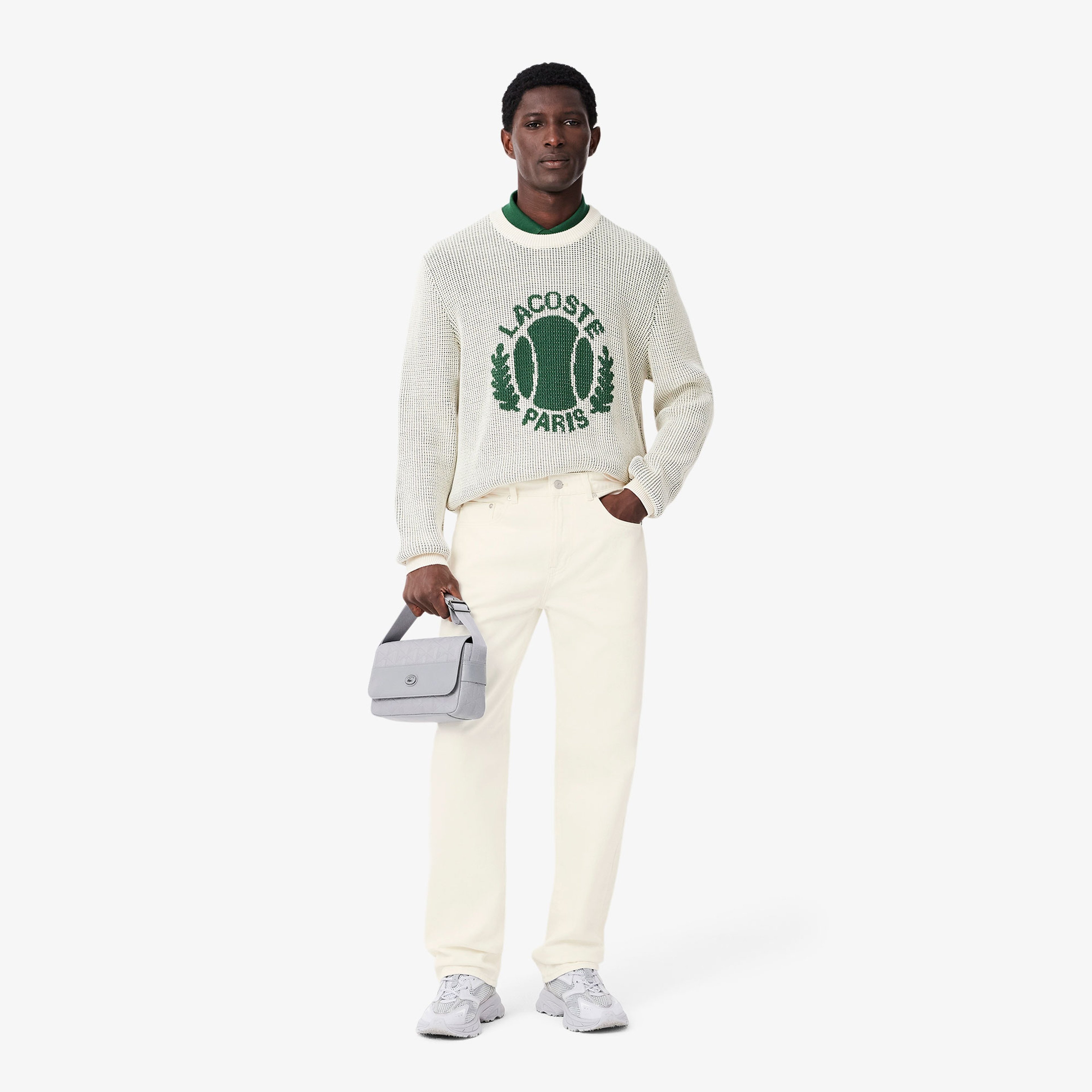 Erkek Straight Fit Krem Jean Pantolon Erkek Straight Fit Krem Jean Pantolon