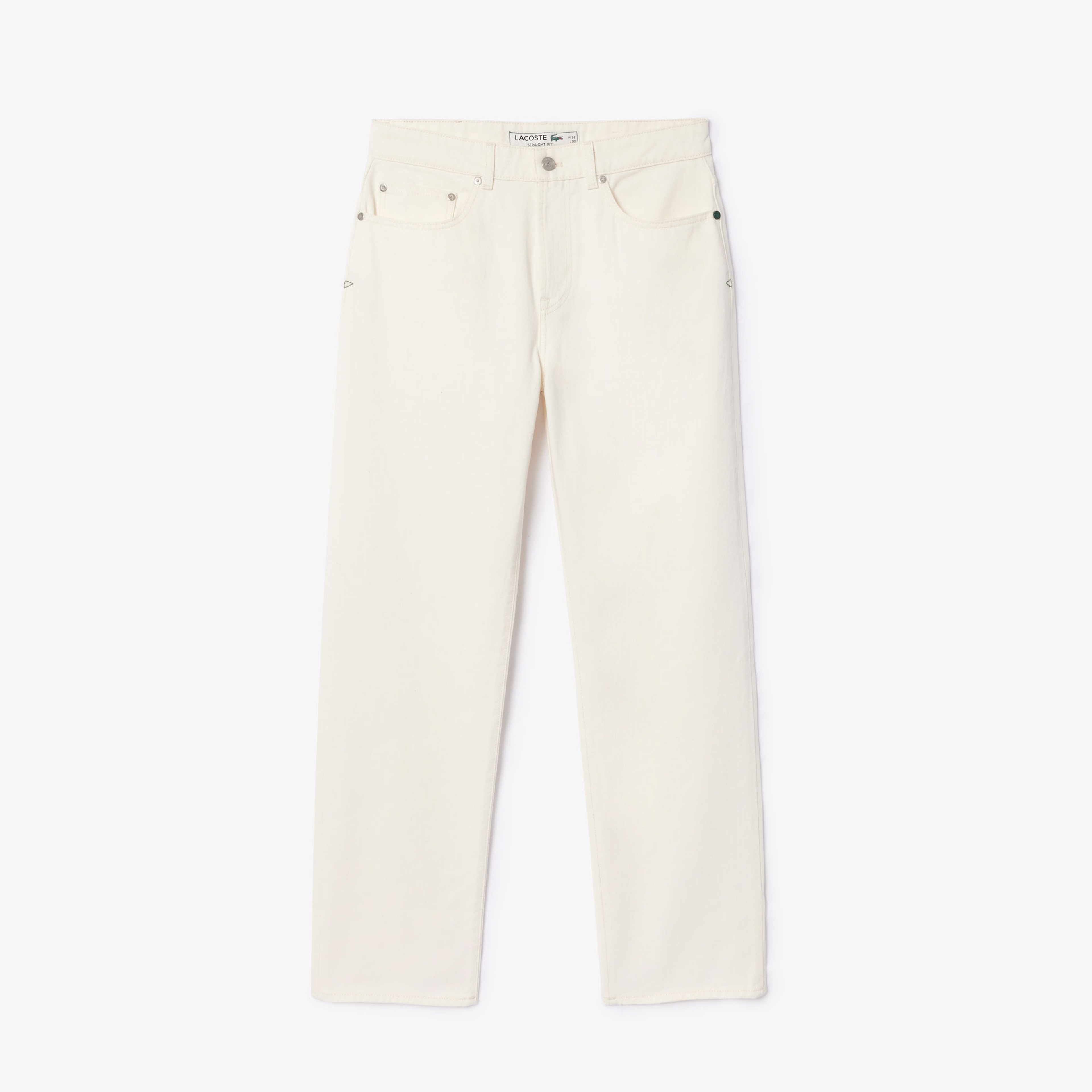 Erkek Straight Fit Krem Jean Pantolon Erkek Straight Fit Krem Jean Pantolon