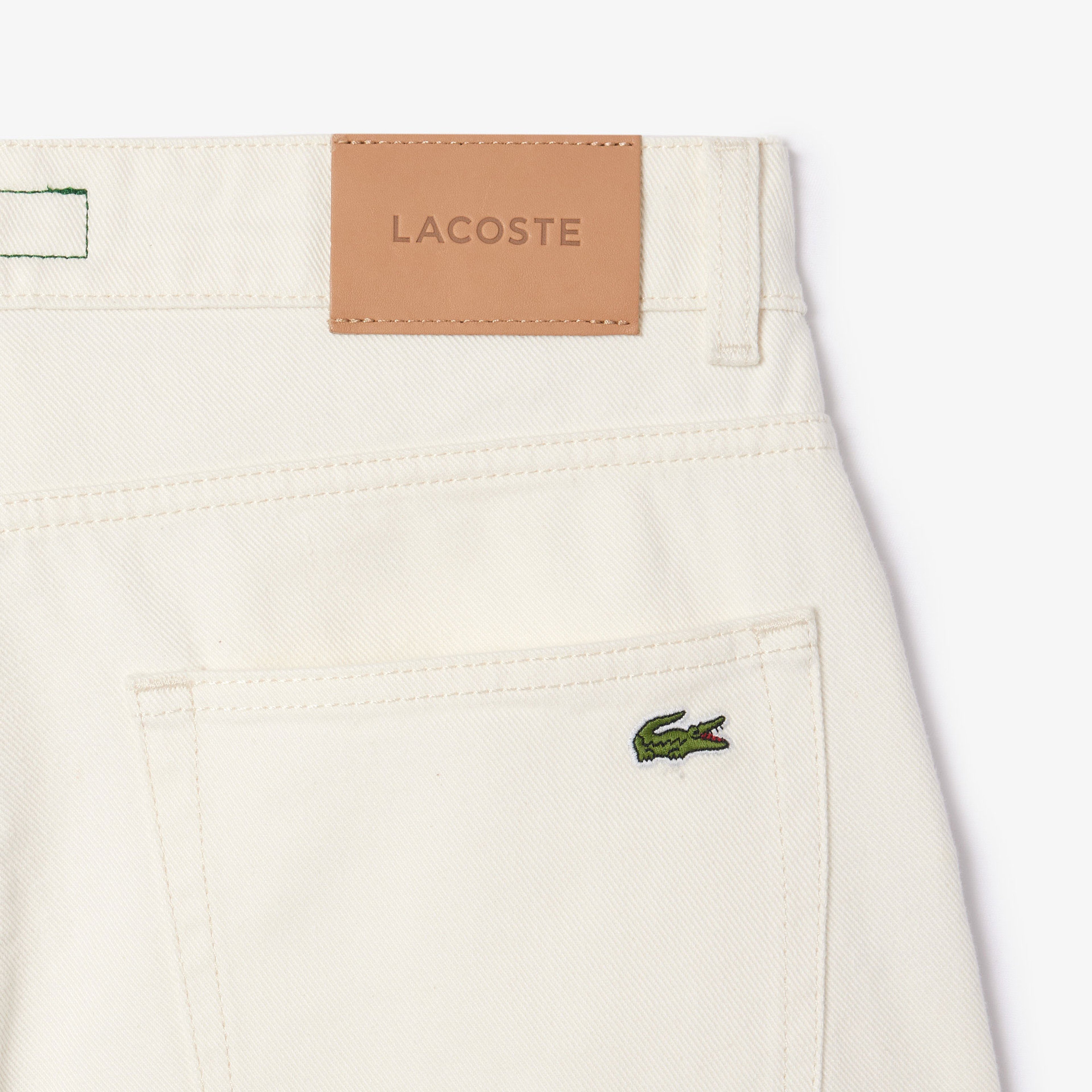 Erkek Straight Fit Krem Jean Pantolon Erkek Straight Fit Krem Jean Pantolon