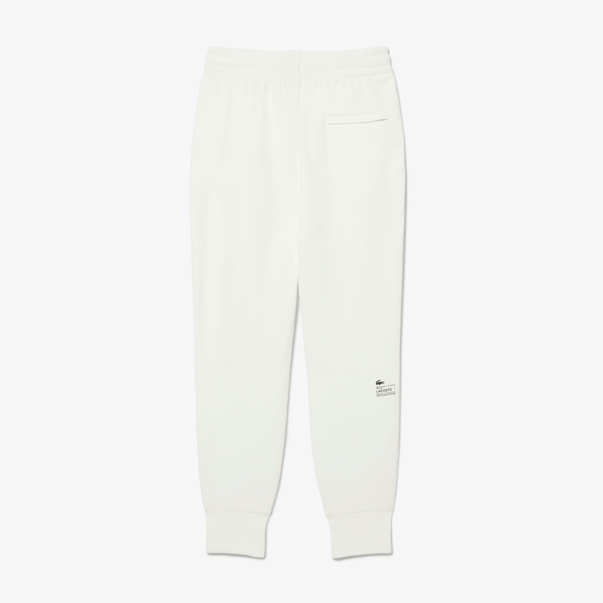 Lacoste Kadın Tapered Fit Beyaz Eşofman Altı