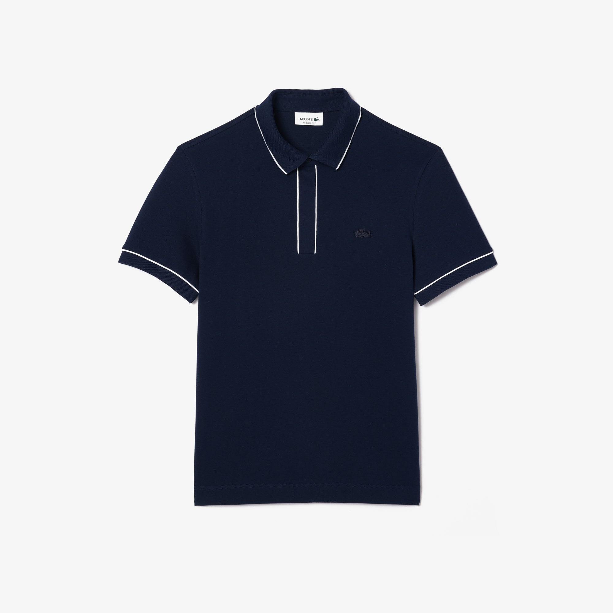 Lacoste Erkek Regular Fit Organik Pamuk Lacivert Paris Polo görsel 4