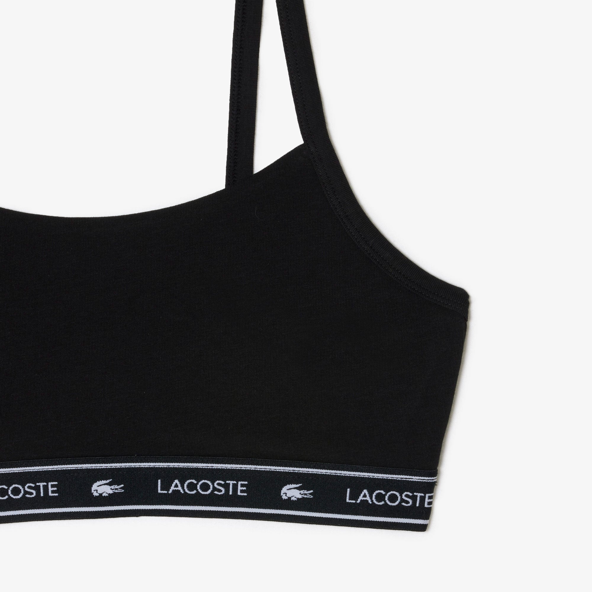Lacoste Kadın Siyah Bra görsel 6