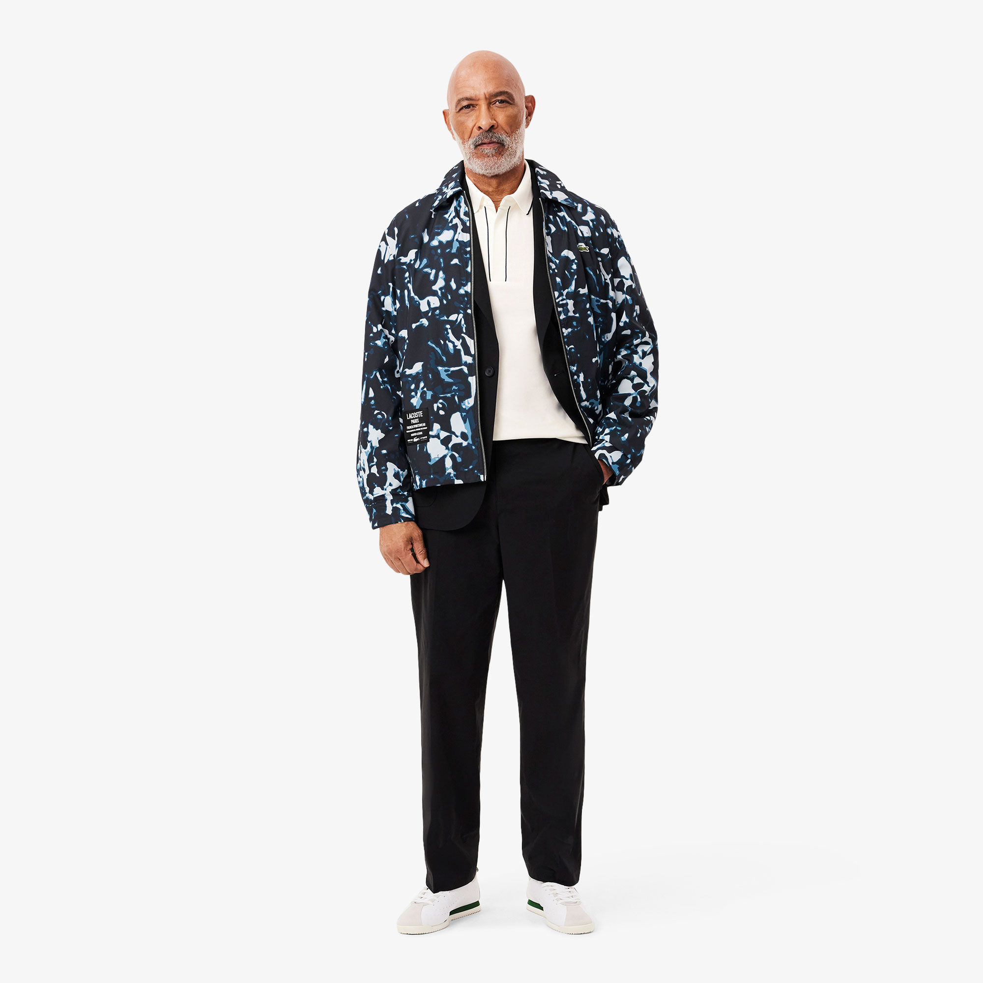 Lacoste Erkek Regular Fit Organik Pamuk Beyaz Paris Polo görsel 5