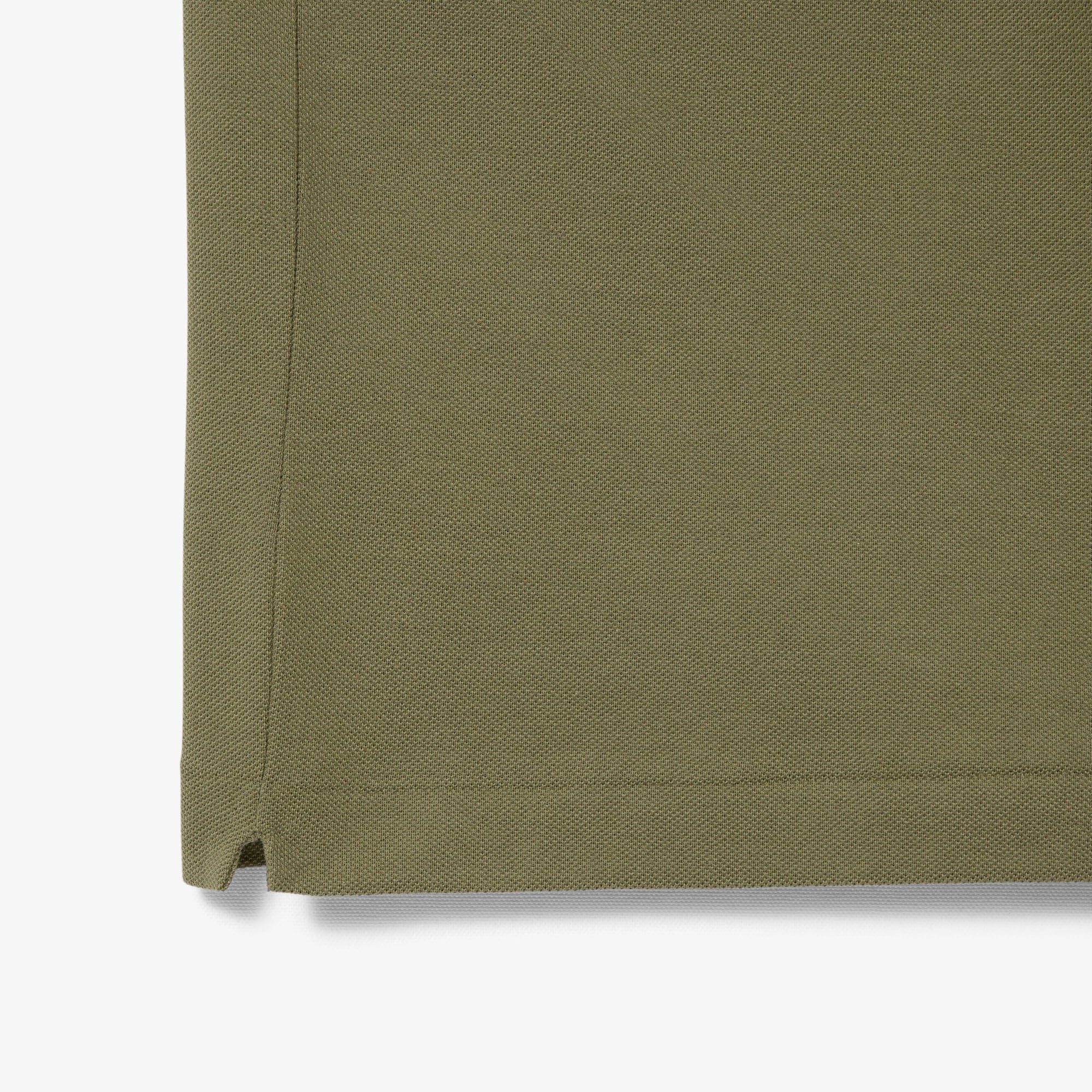 L.12.12 Erkek Classic Fit Haki Polo