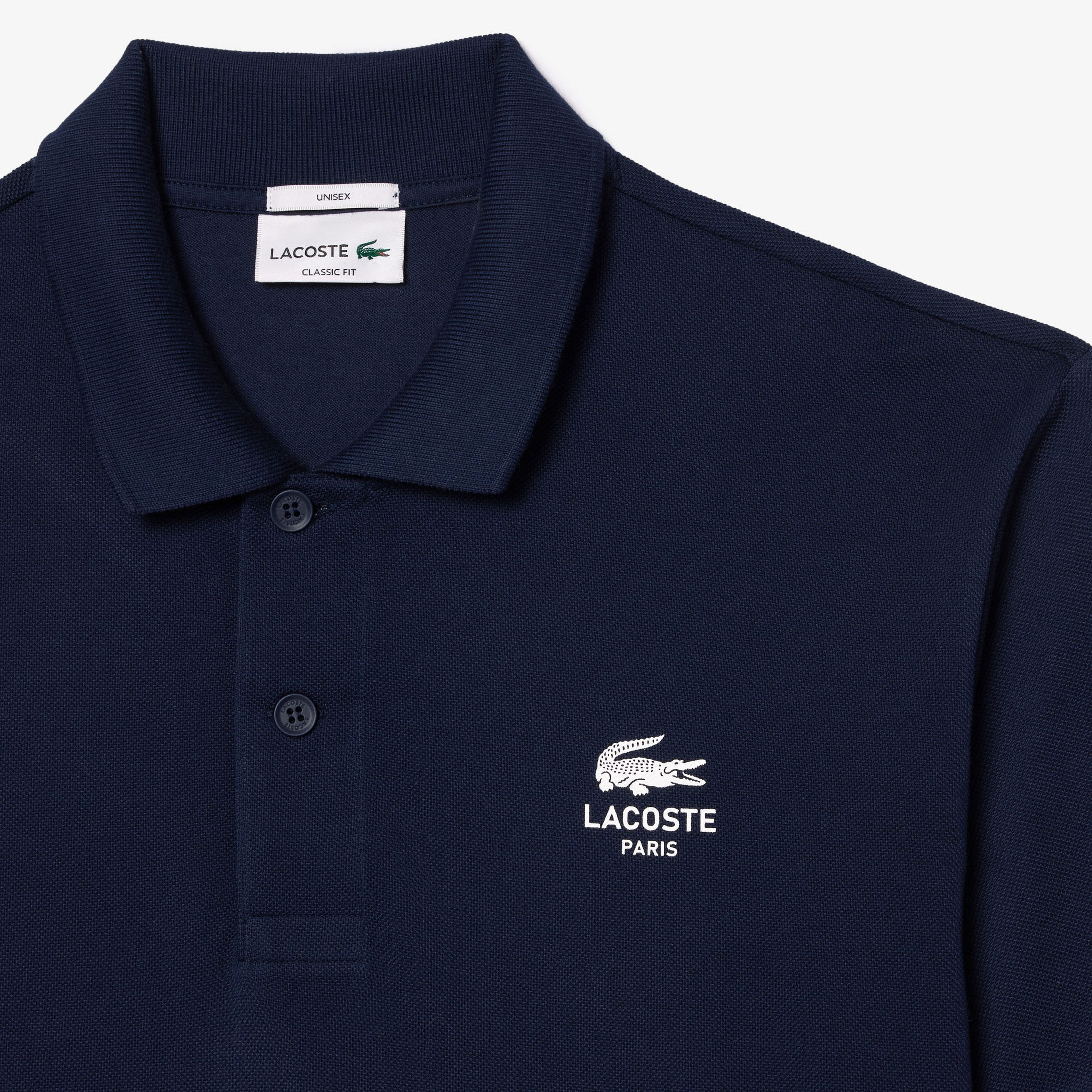 L.12.12 Unisex Classic Fit Lacivert Polo