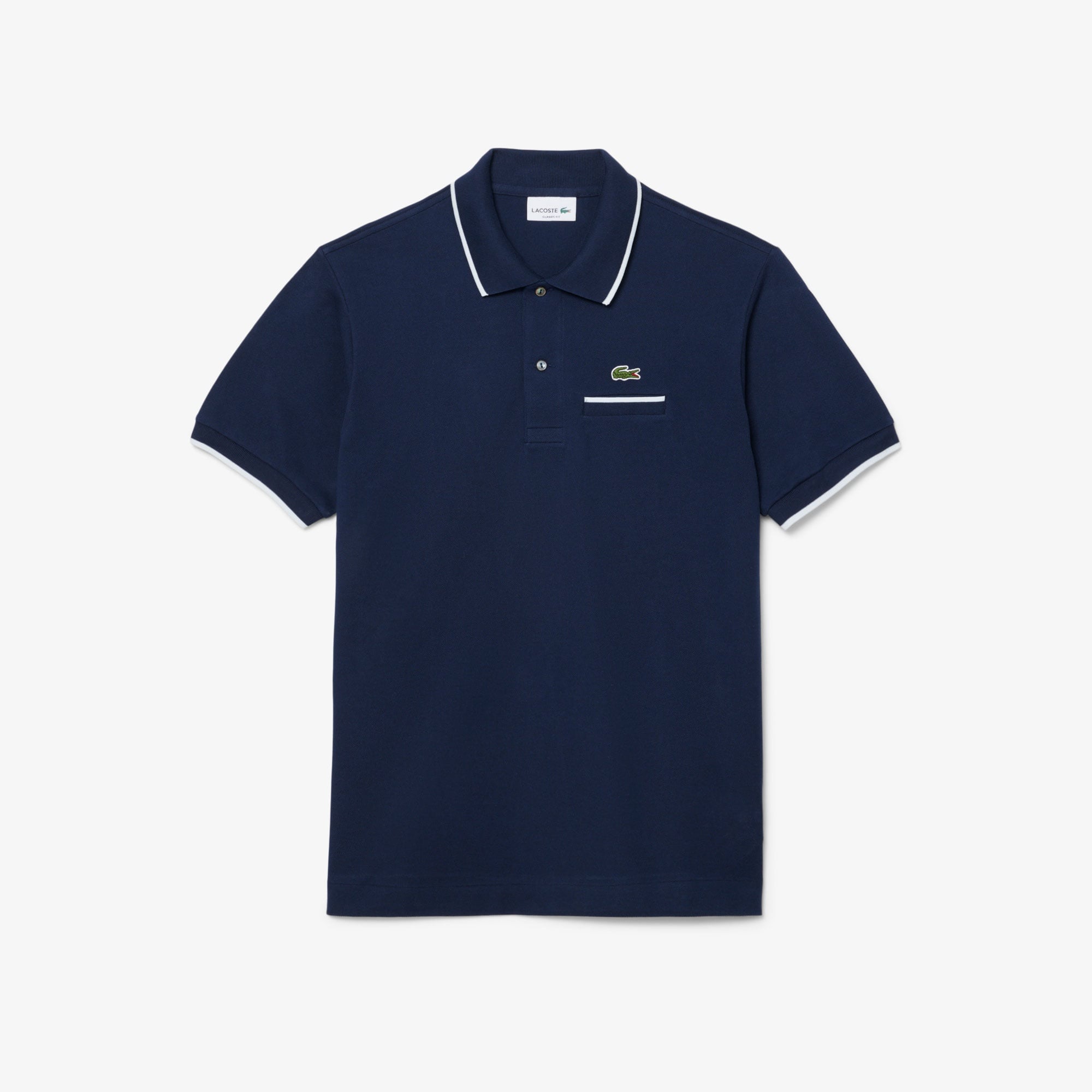 L.12.12 Erkek Classic Fit Lacivert Polo