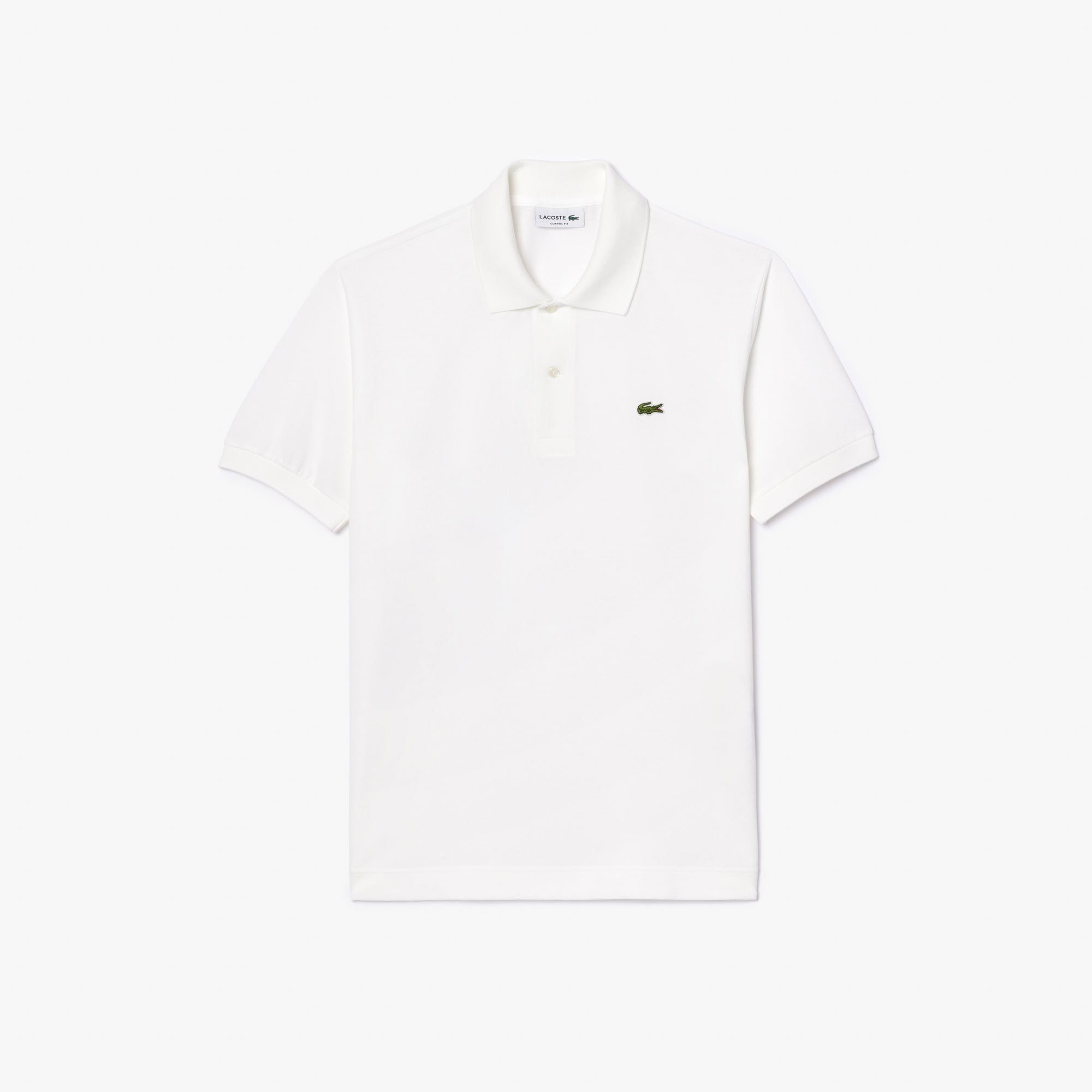 Lacoste L.12.12 Light Erkek Classic Fit Beyaz Polo görsel 4