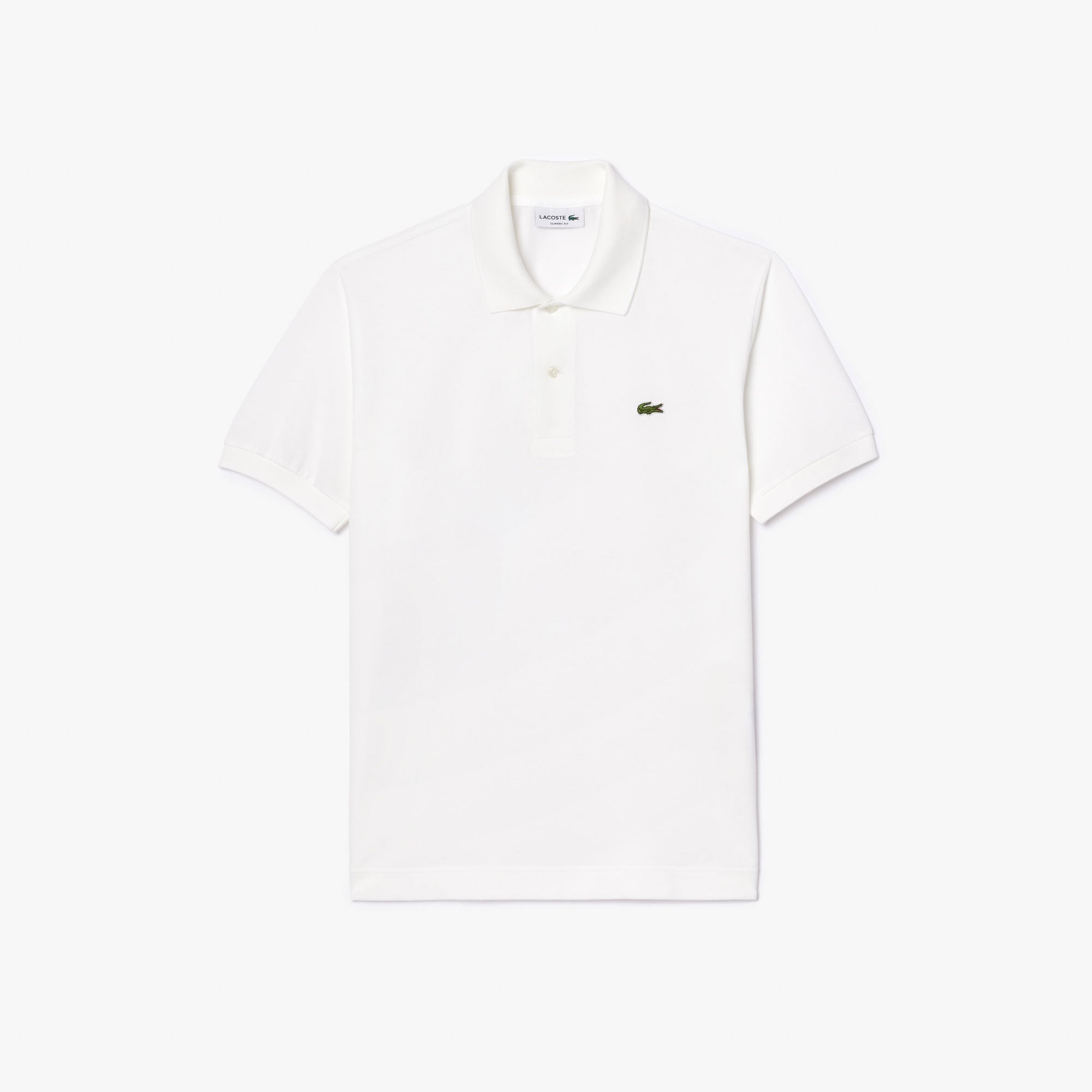 L.12.12 Light Erkek Classic Fit Beyaz Polo