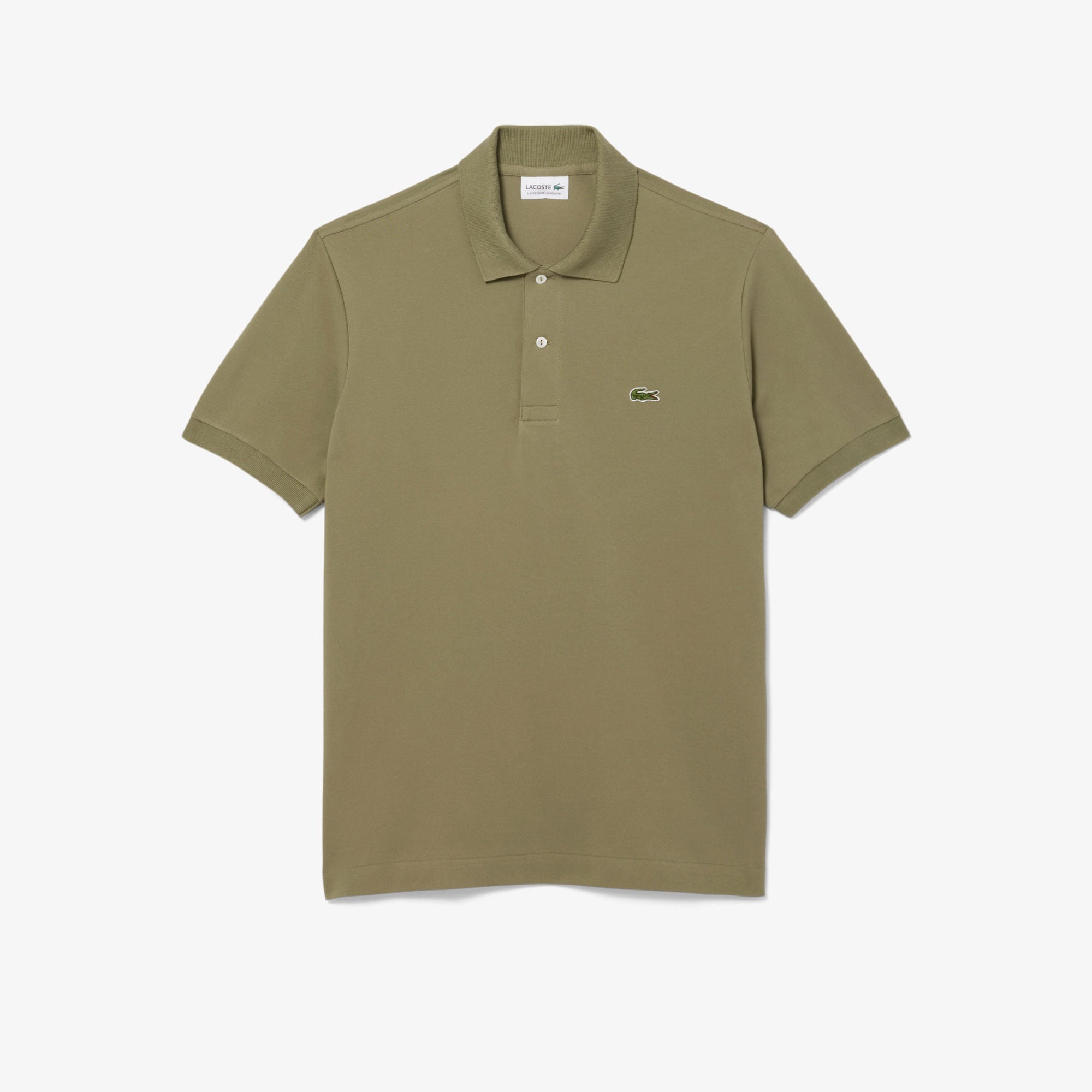 L.12.12 Light Erkek Classic Fit Haki Polo