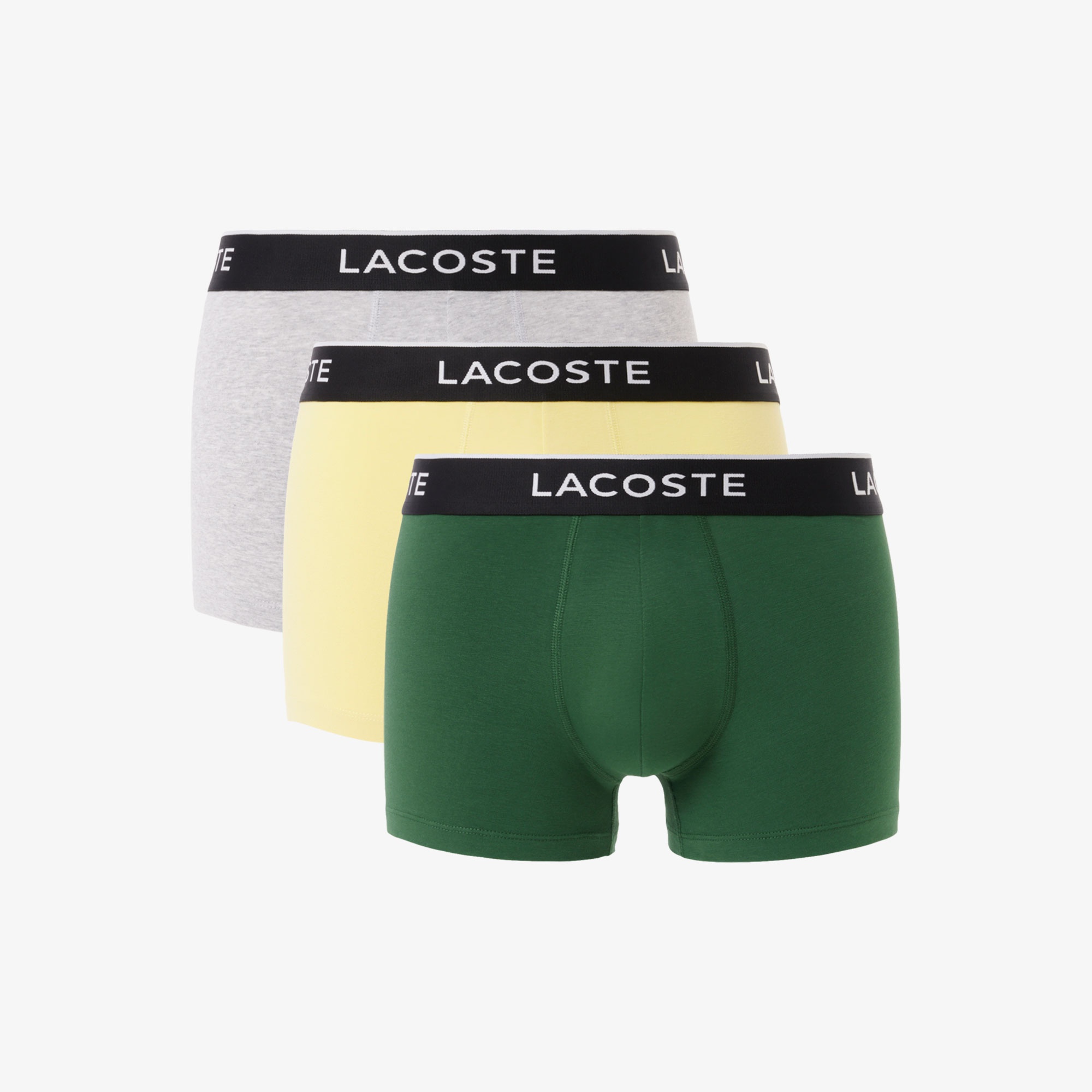 Lacoste Erkek 3'lü Renkli Boxer