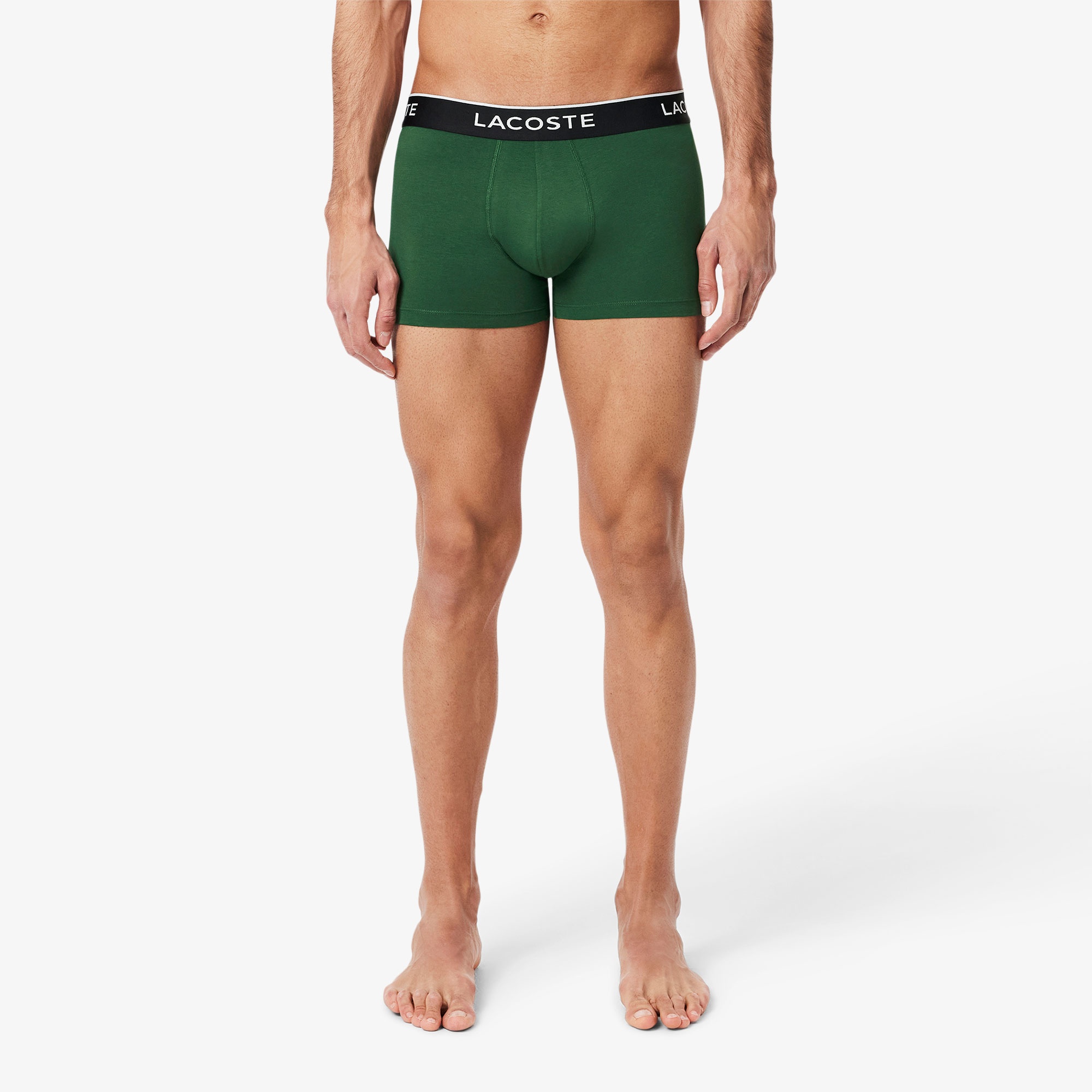 Lacoste Erkek 3'lü Renkli Boxer