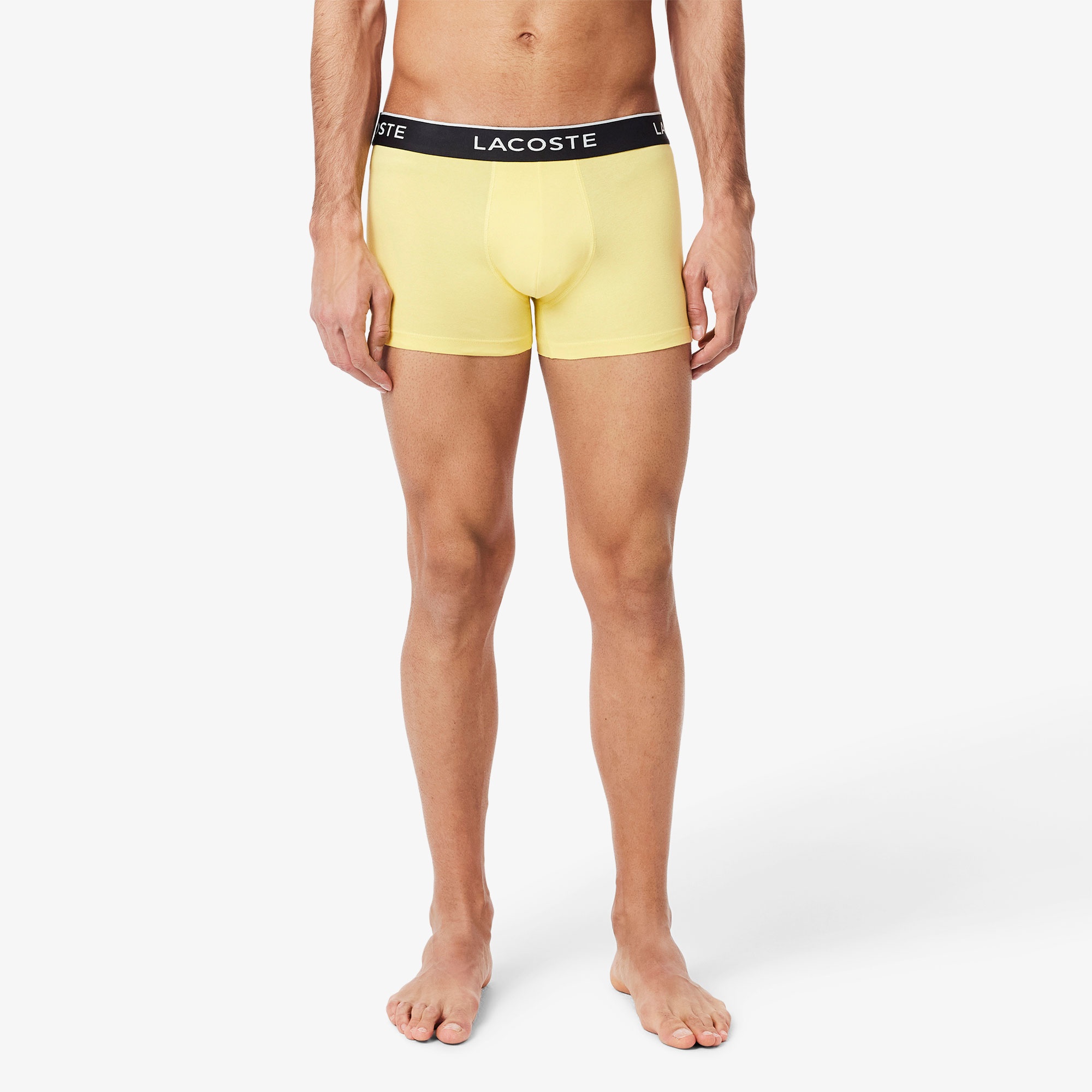 Lacoste Erkek 3'lü Renkli Boxer