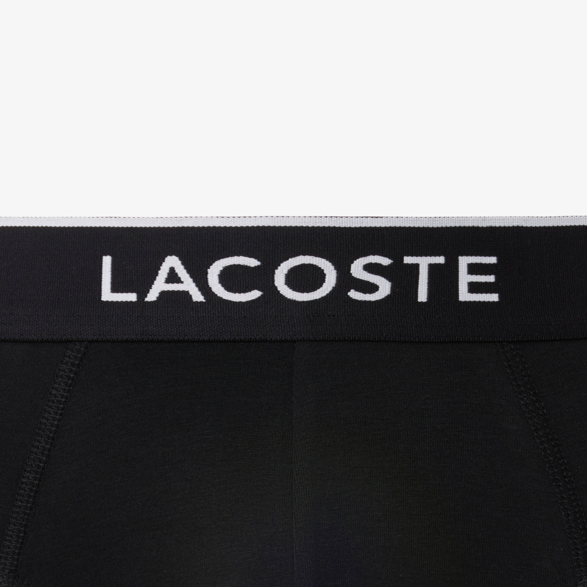 Lacoste Erkek 3'lü Siyah Külot görsel 6