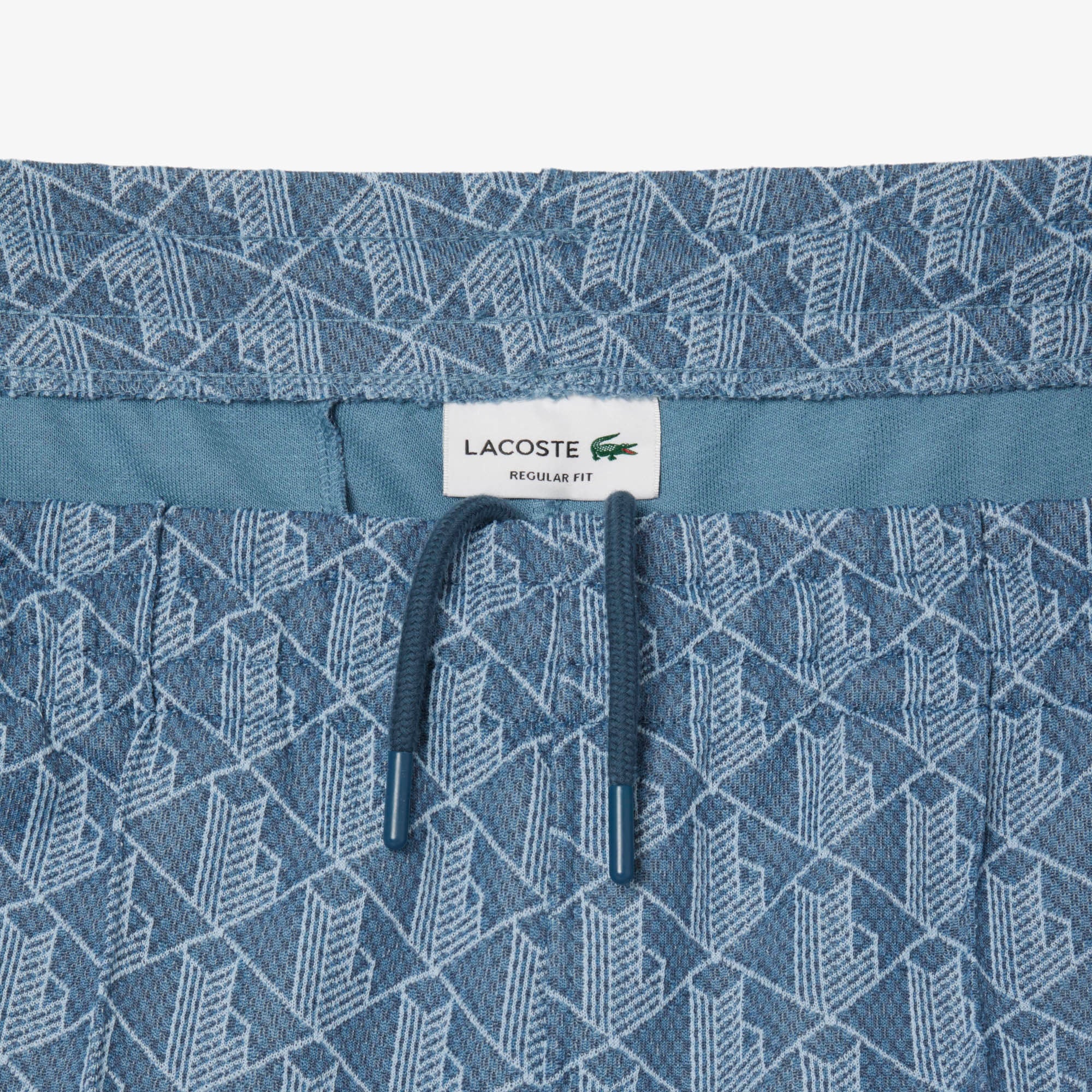 Lacoste Paris Erkek Regular Fit Monogram Mavi Eşofman Altı