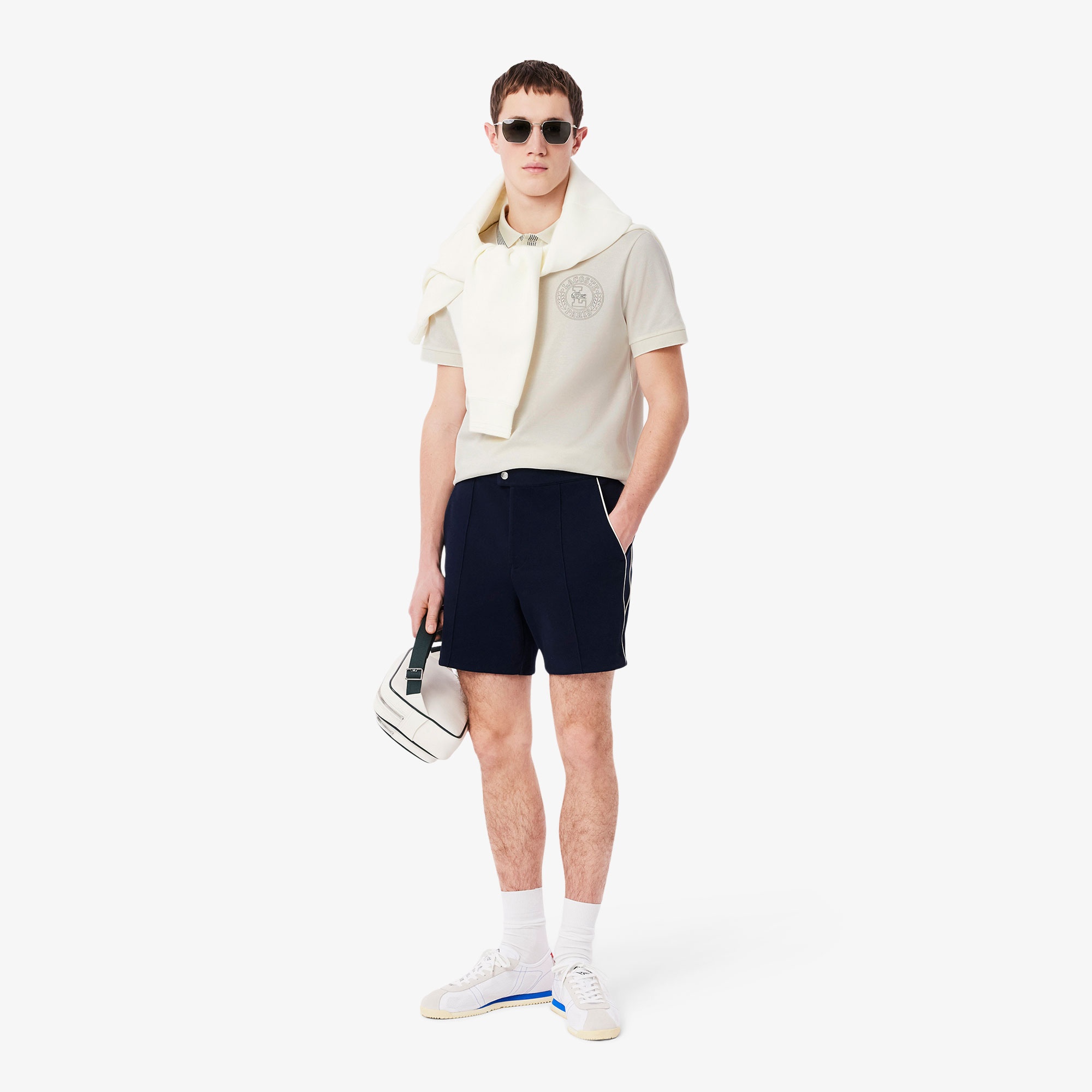 Lacoste L.12.12 Erkek Regular Fit Krem Polo