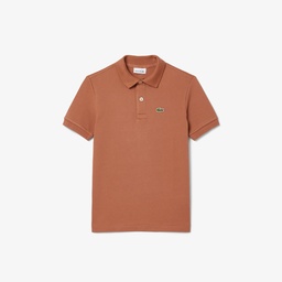 Lacoste Çocuk Regular Fit Kahverengi Polo Kahverengi