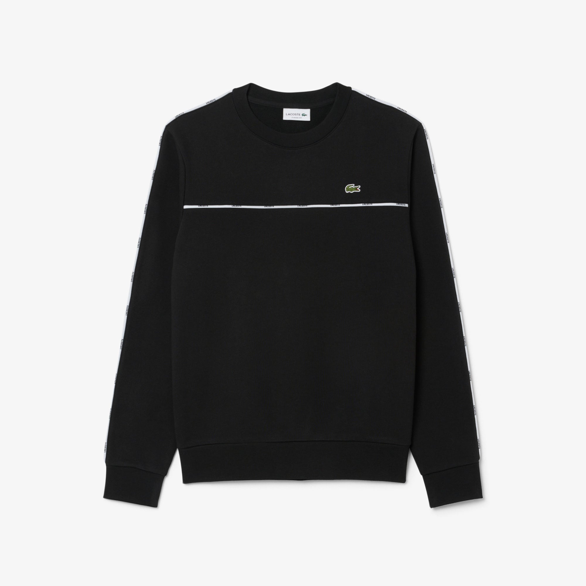 Erkek Classic Fit Siyah Sweatshirt