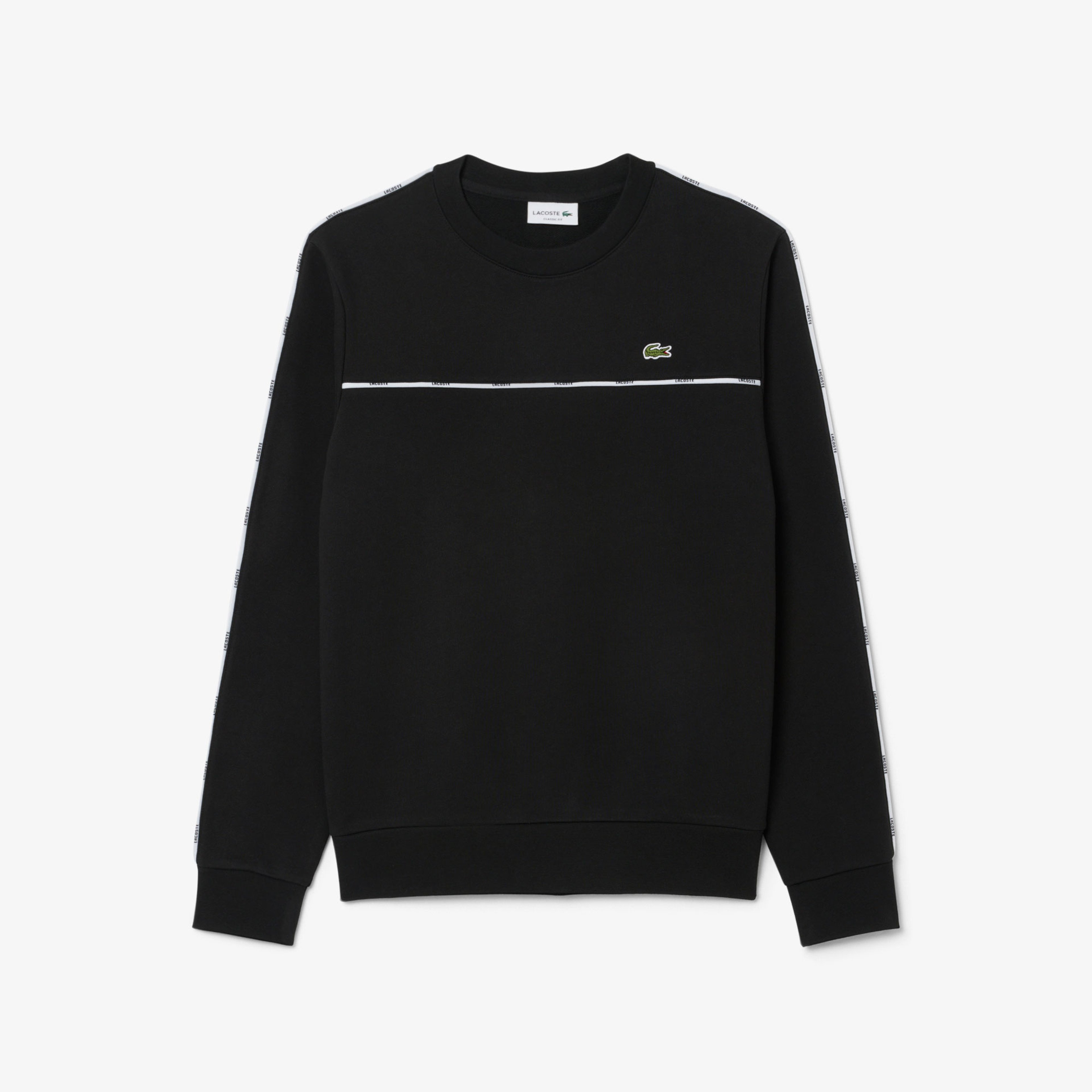 Erkek Classic Fit Siyah Sweatshirt