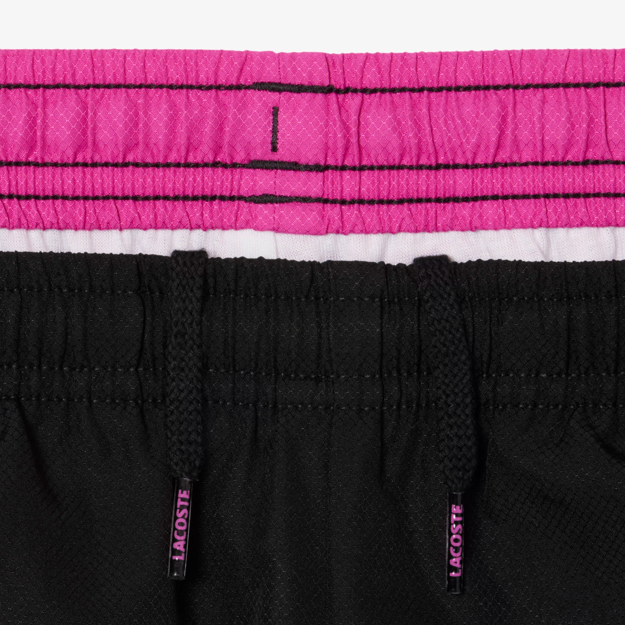 Çocuk Kapüşonlu Renk Bloklu Beyaz Eşofman Takımı