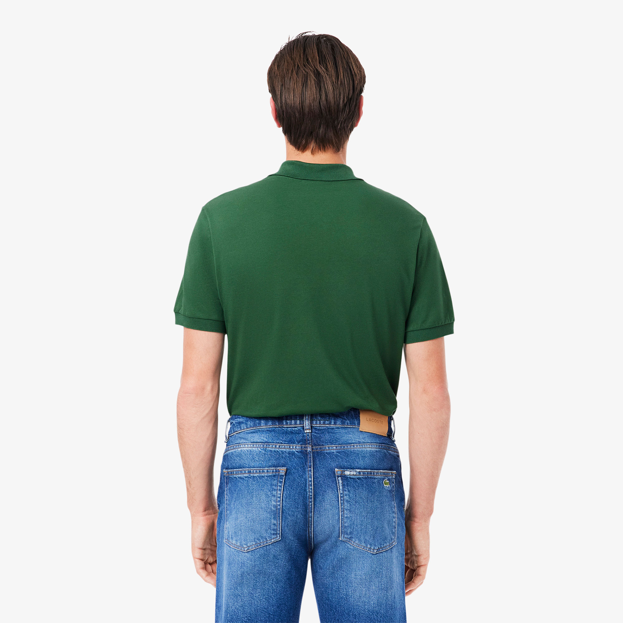 Lacoste L.12.12 Light Erkek Classic Fit Yeşil Polo görsel 3
