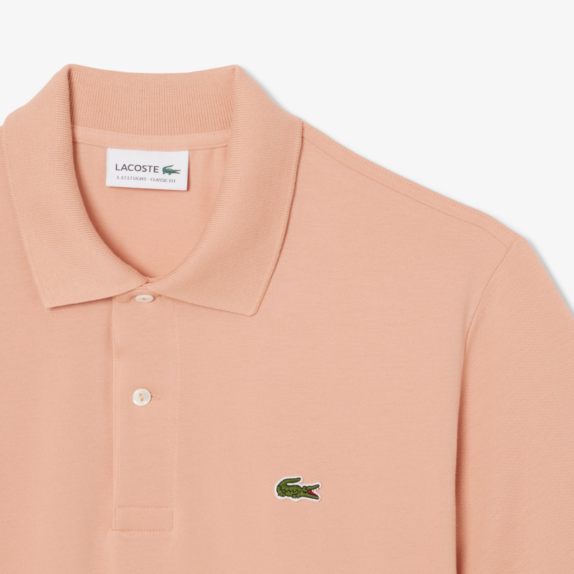 Lacoste L.12.12 Light Erkek Classic Fit Bej Polo