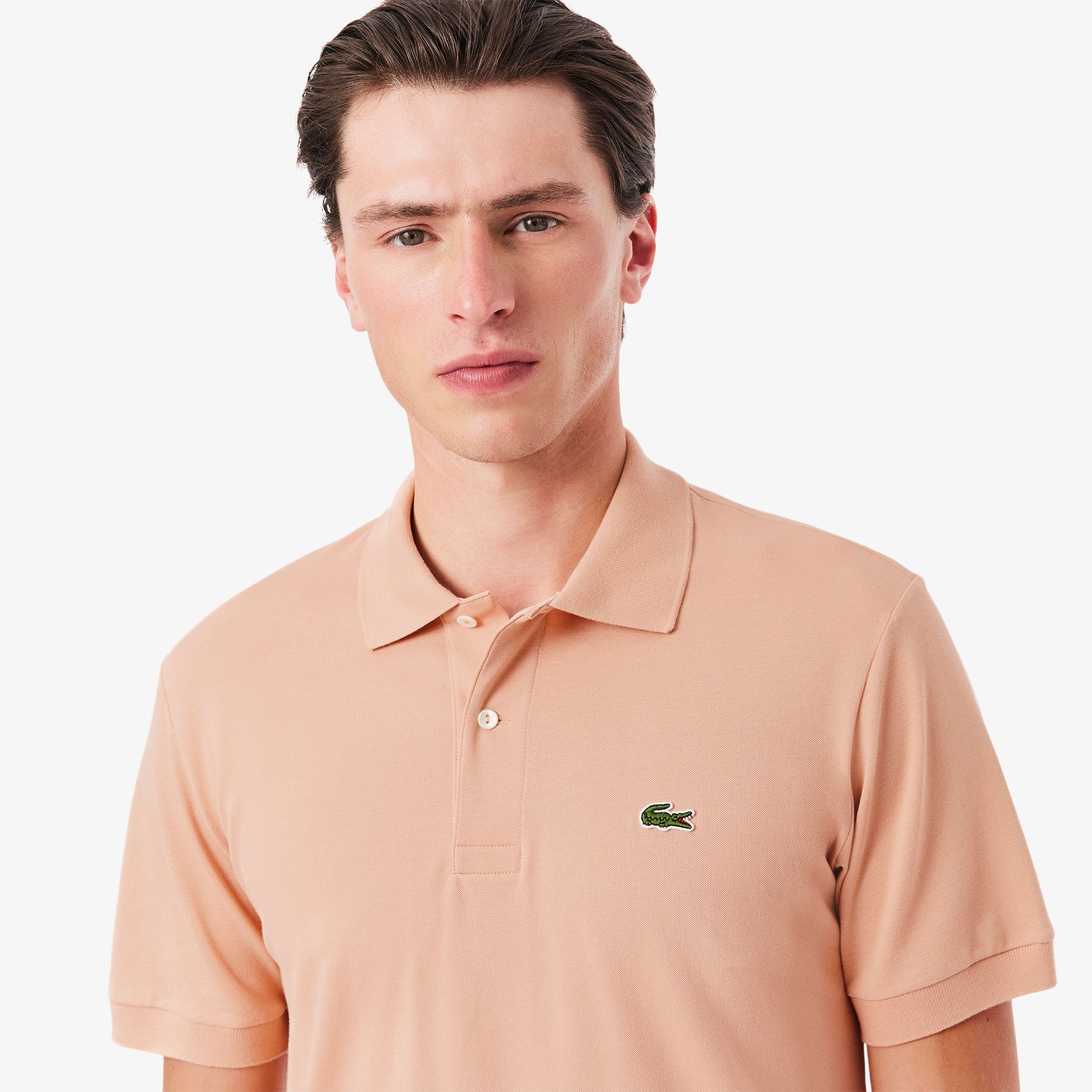 Lacoste L.12.12 Light Erkek Classic Fit Bej Polo