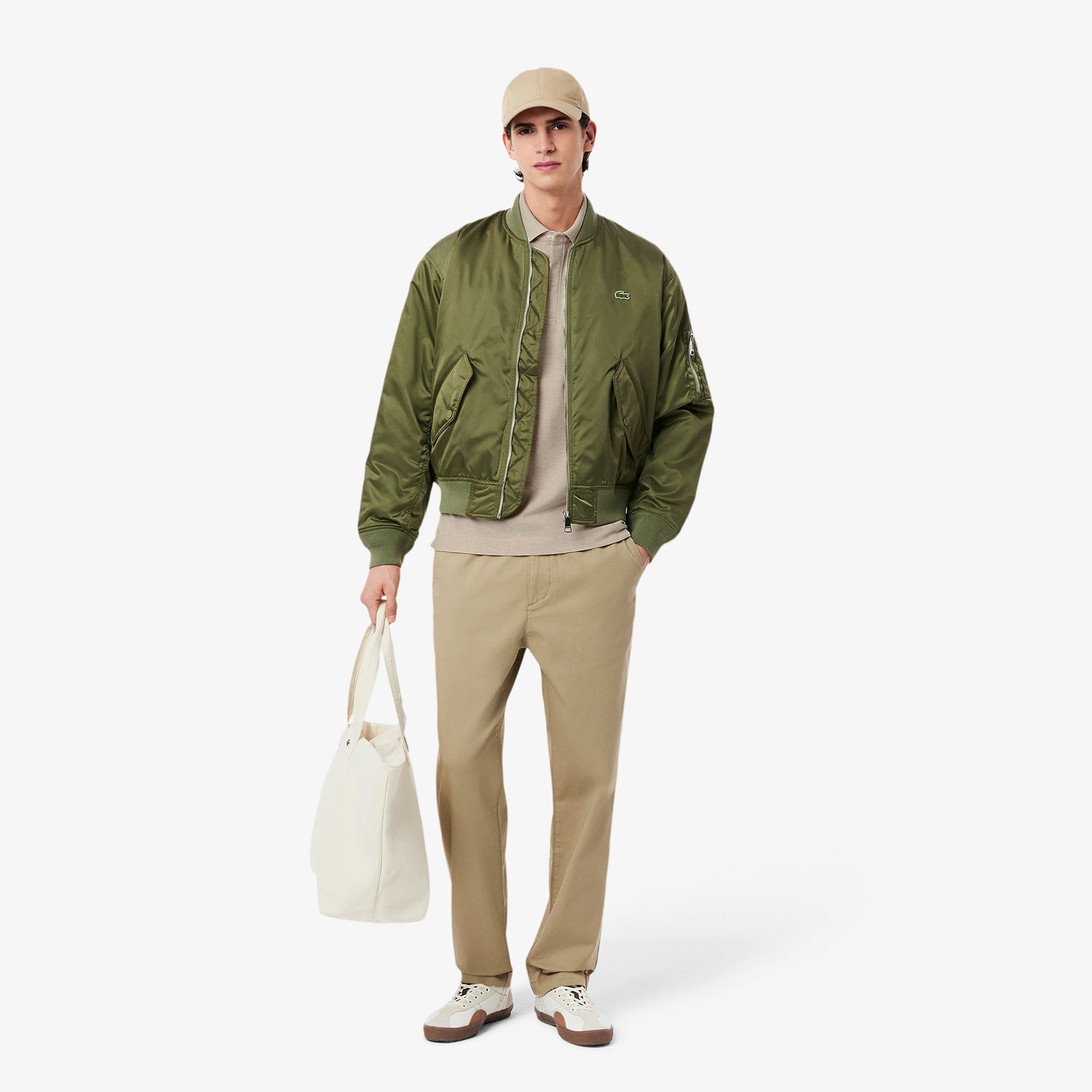 Erkek Regular Fit Bej Paris Polo